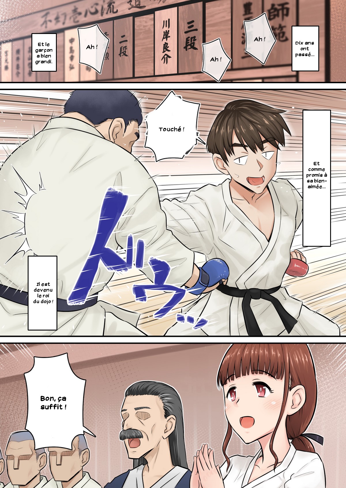 Osananajimi Kanojo ga Doujouyaburi ni Omochikaeri Sarete, Ikkagetsu-kan Gattsuri Tanetsuke Sareru Ohanashi. numero d'image 2