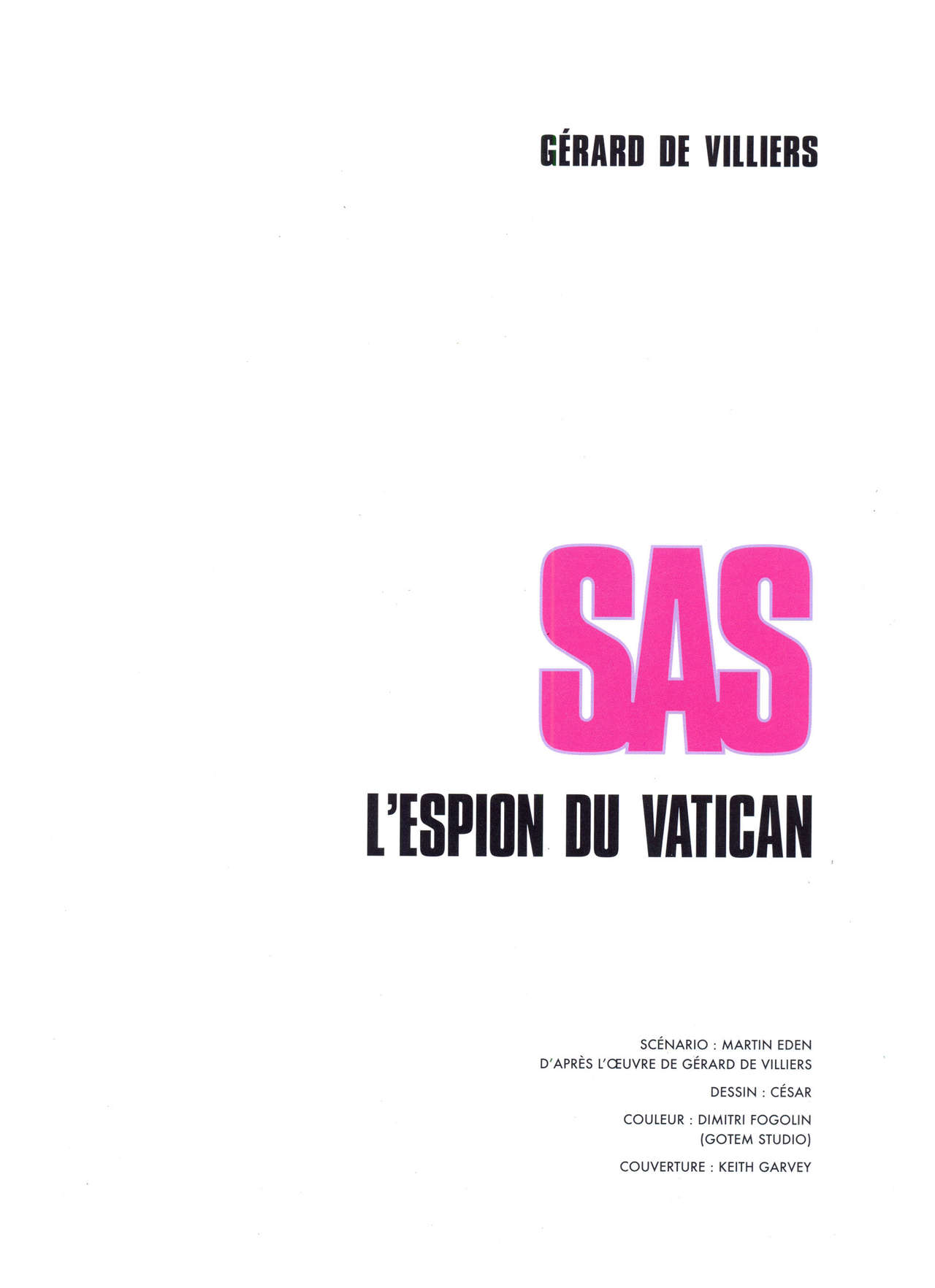 S.A.S. - T06 - LEspion du Vatican numero d'image 3