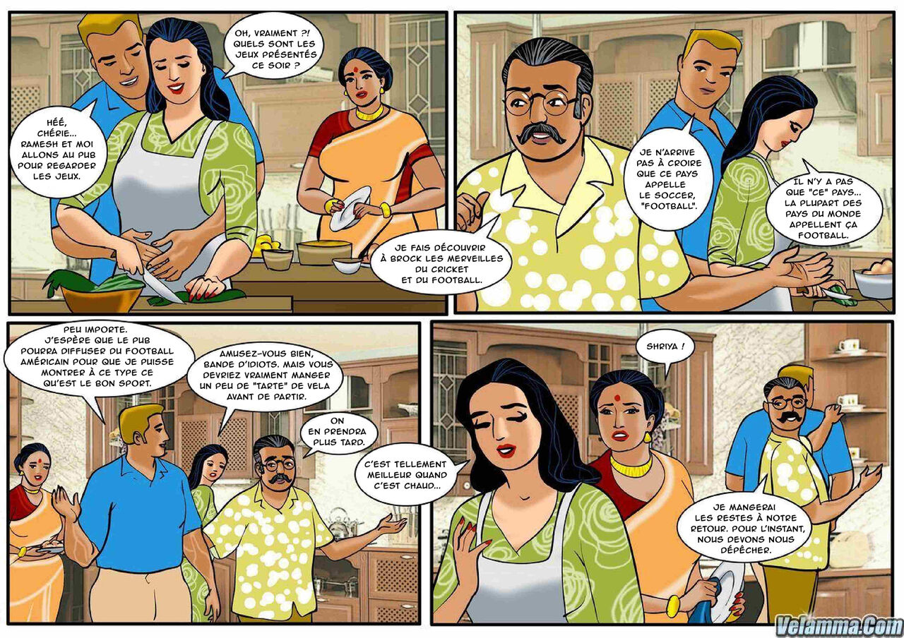 Velamma - 024 - Cuisiner Avec Le Cul numero d'image 1