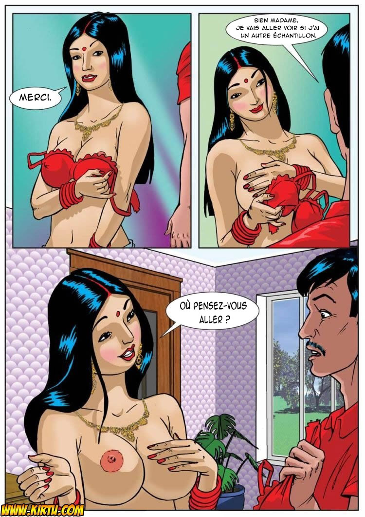 Savita Bhabhi 001 - Vendeur de soutiens-gorge. numero d'image 15