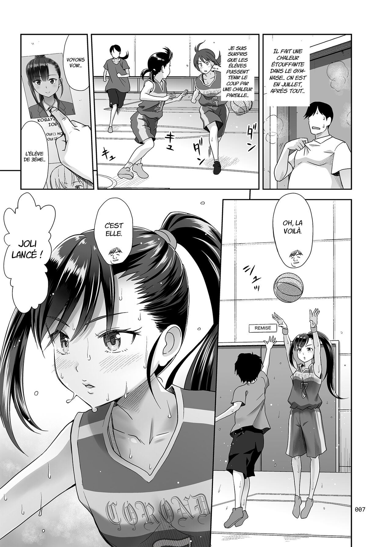 Seishidouin no Oshigoto 3 Mushiatsui Taiiku Souko de Iron na Renshuu o Shitemitara Asedaku ni Natta Après Tous Ces Exercices Dans la Salle de Stockage Surchauffée, Nous étions Trempés De Sueur. numero d'image 5