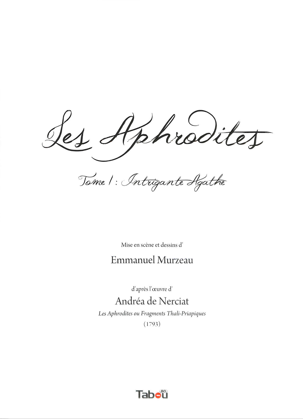 Les Aphrodites - Volume 1 numero d'image 3