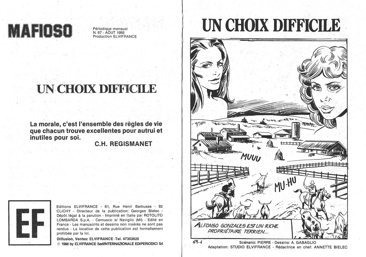 Mafioso 67 - Un choix difficile numero d'image 4