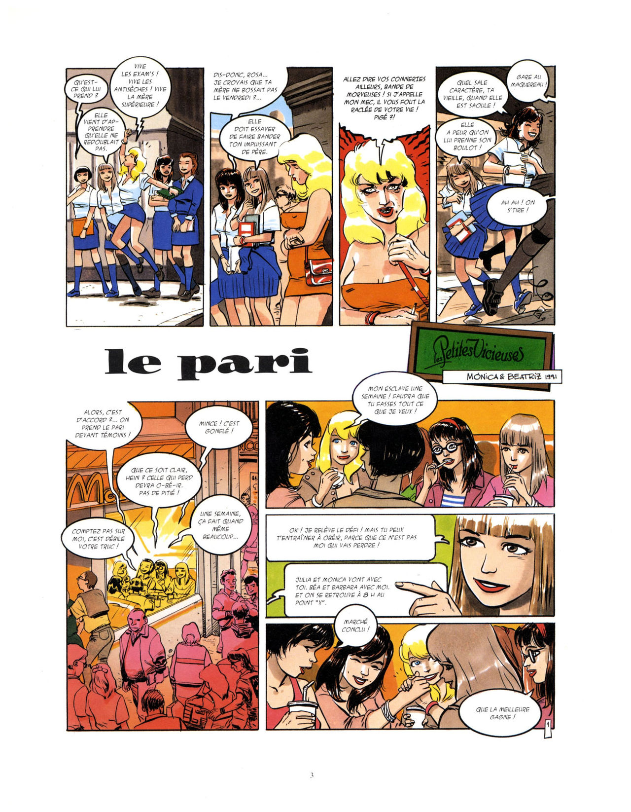 Les petites vicieuses  T02 - Secrets de copines numero d'image 3