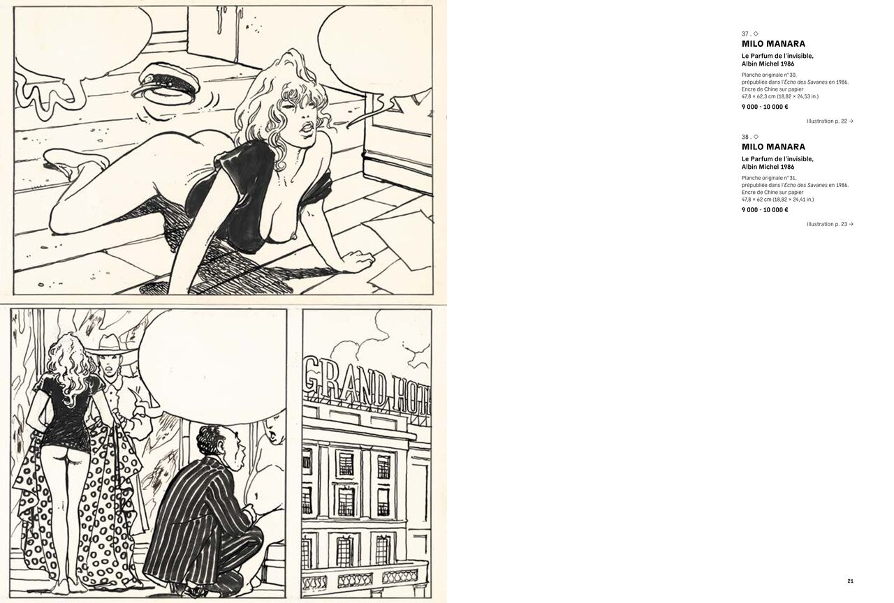 Manara Crepax Serpieri - Bande dessinée & illustration numero d'image 12