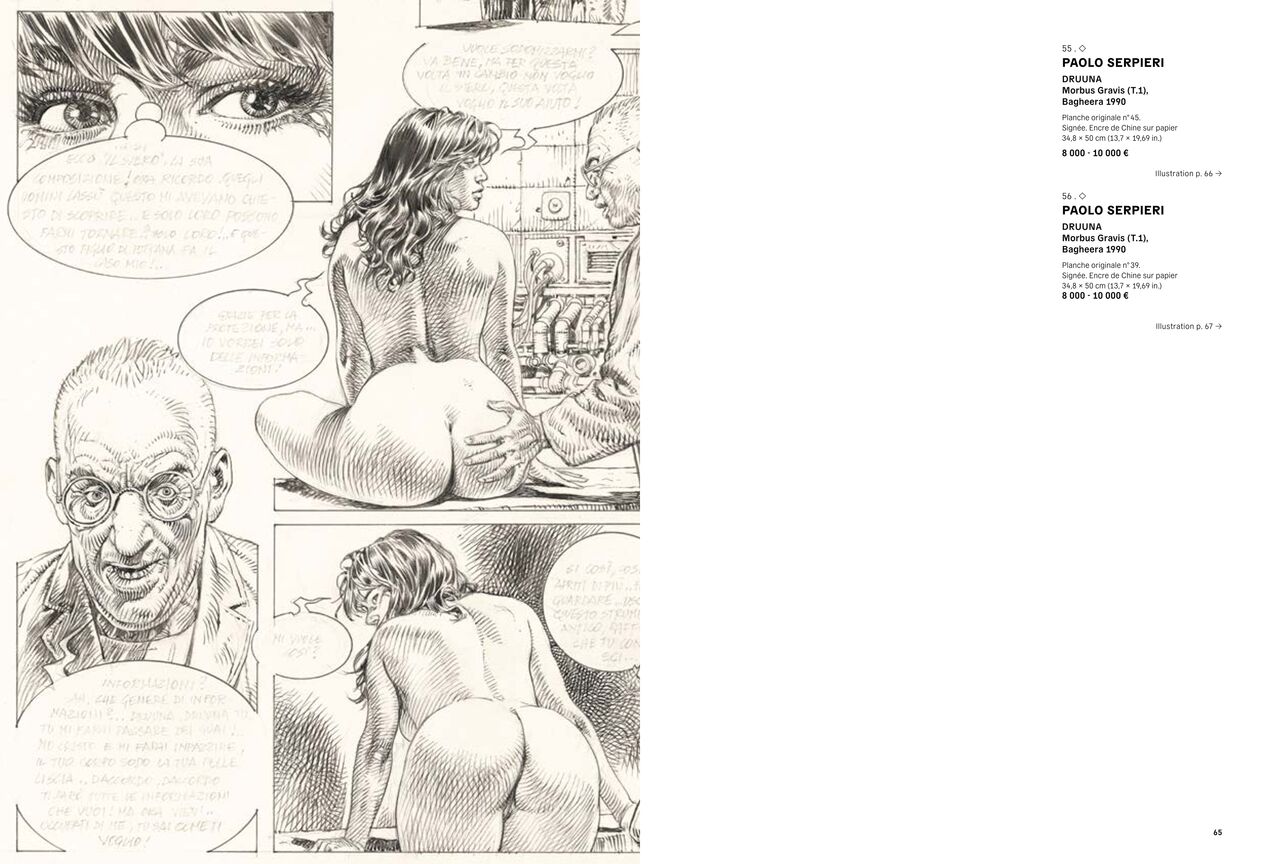 Manara Crepax Serpieri - Bande dessinée & illustration numero d'image 34