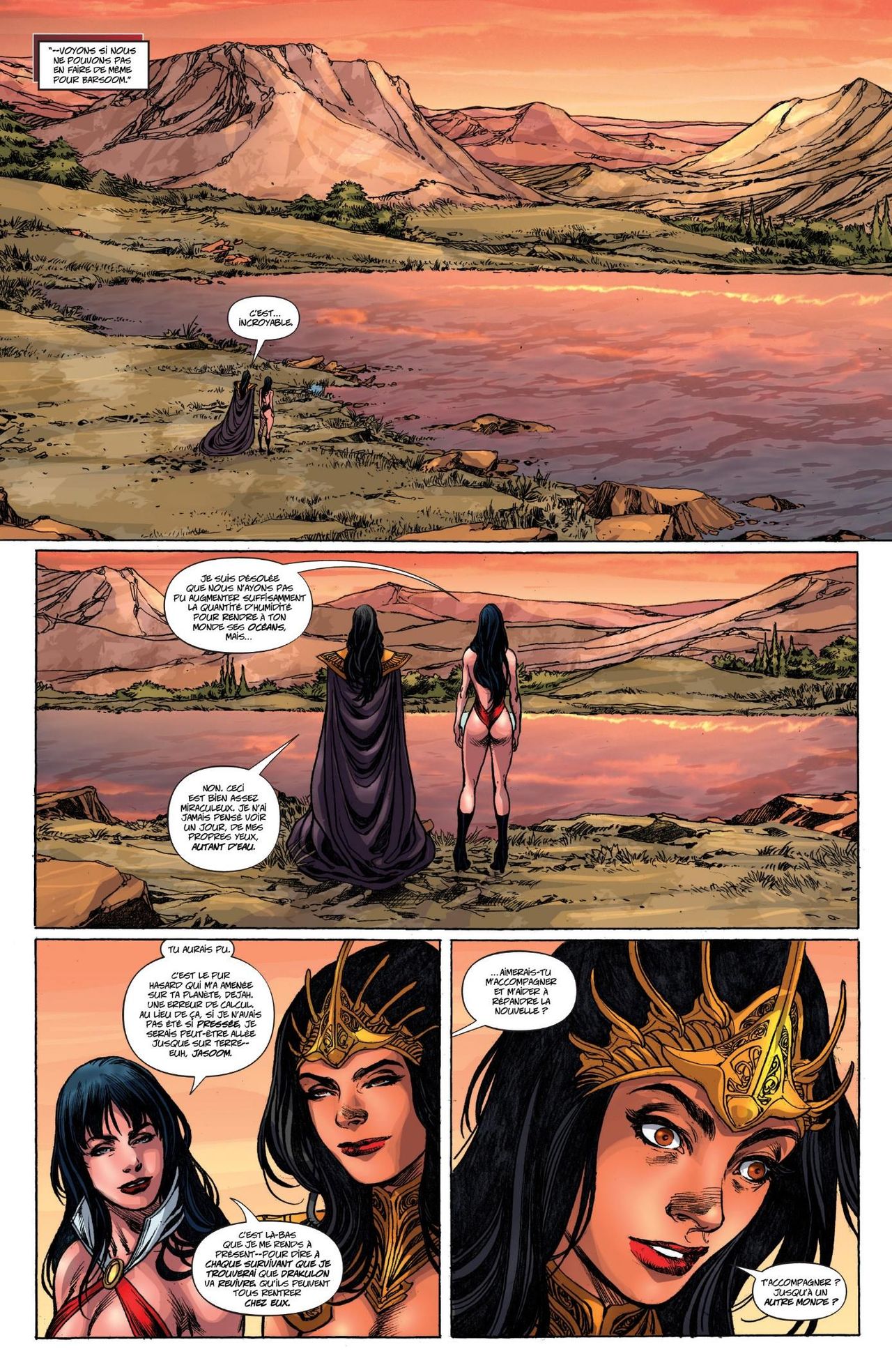 Vampirella & Dejah Thoris  T1 à T5 numero d'image 139