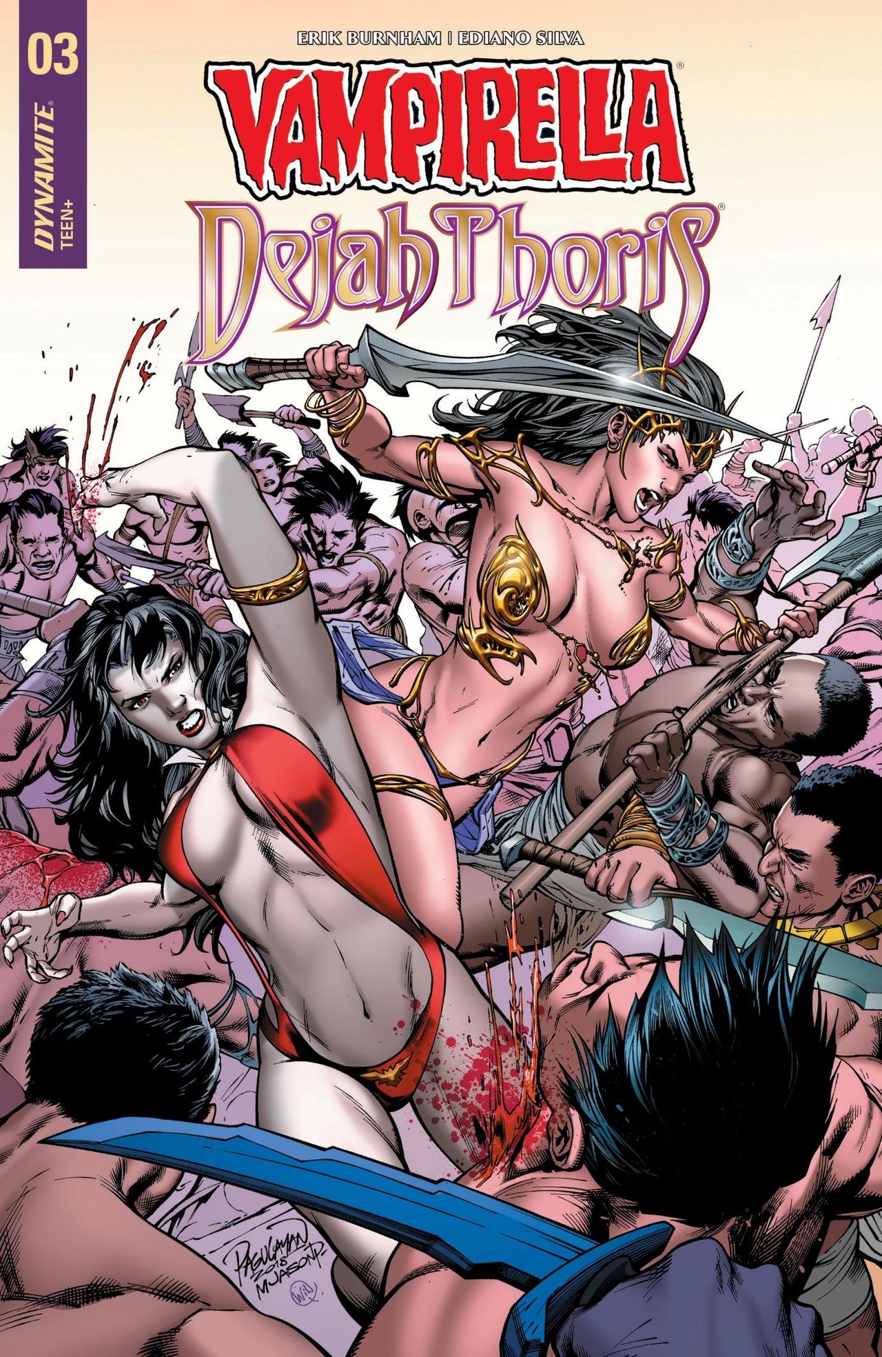 Vampirella & Dejah Thoris  T1 à T5 numero d'image 59