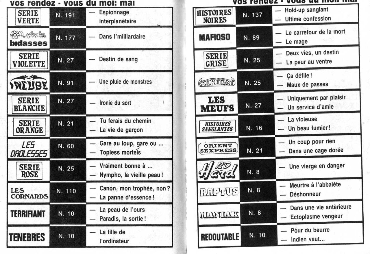 Elvifrance Série Grise 25 Deux vie, un destin - La peur au ventre numero d'image 97