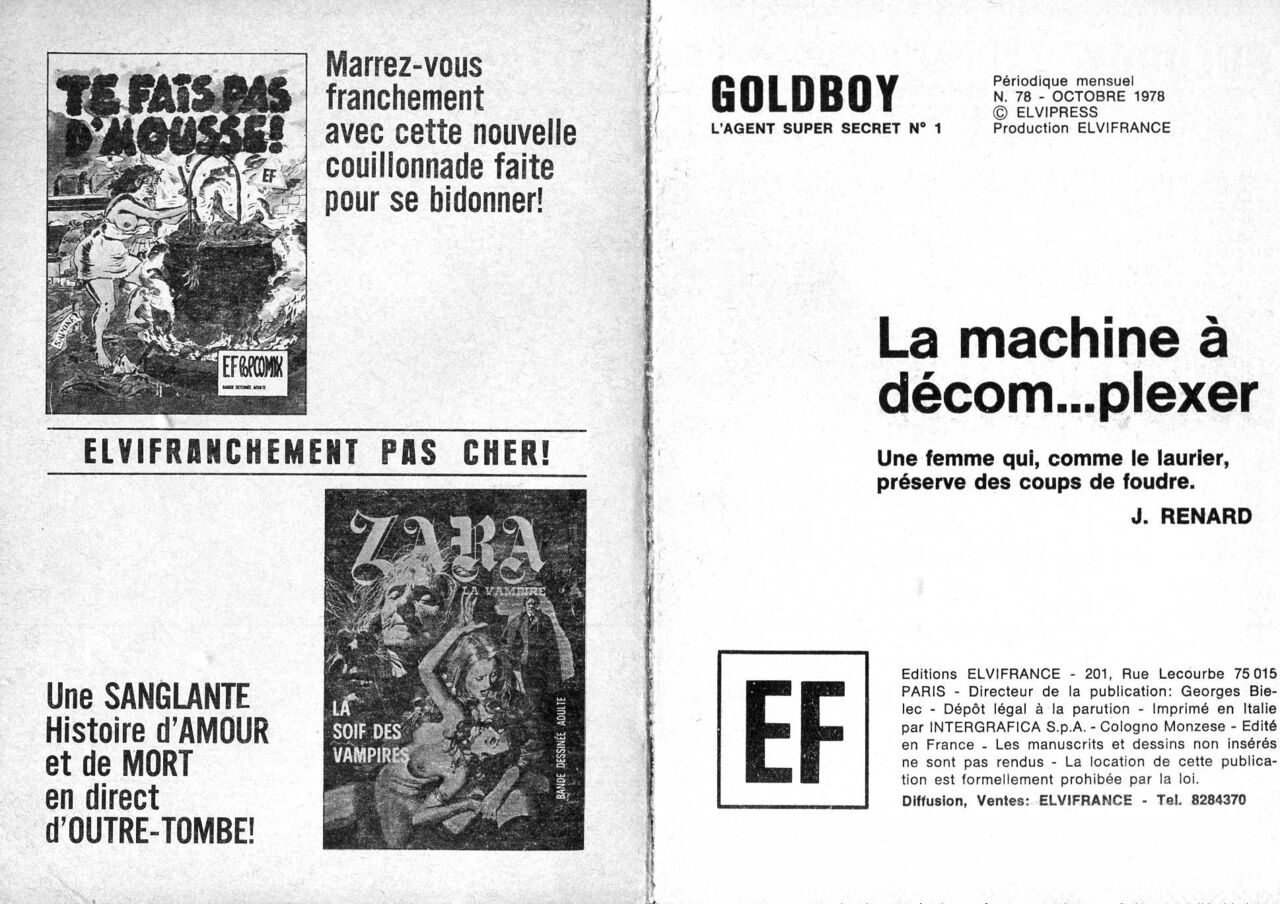 PFA - Goldboy 78 - La machine à décom... plexer numero d'image 1