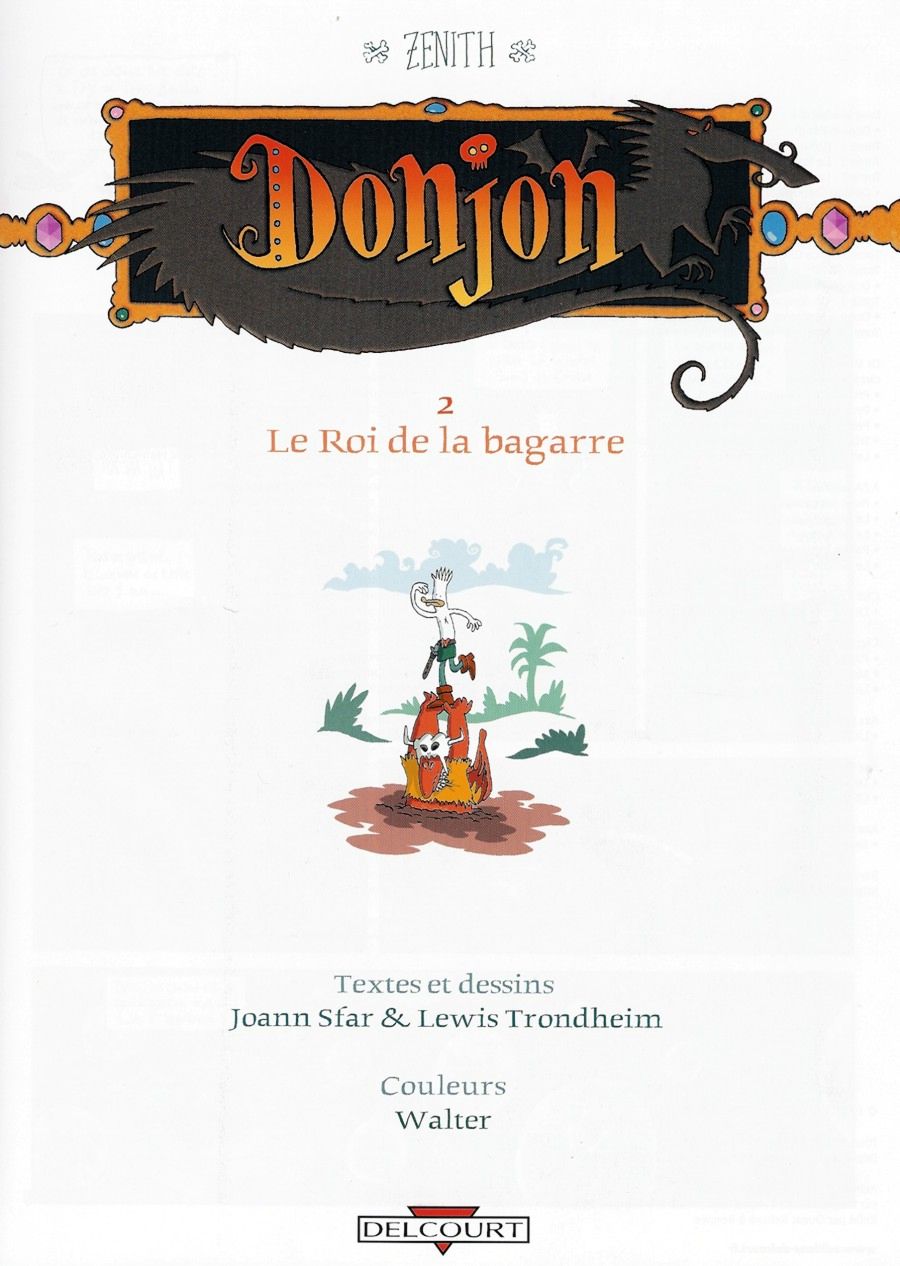 Donjon Zenith - Volume 2 - Le roi de la bagarre numero d'image 2