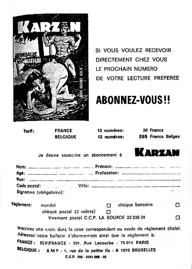 Elvifrance - Karzan - 14 numero d'image 108