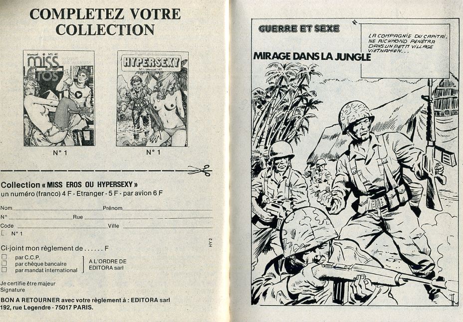 PFA - Hypersexy 02 Chang la drogue du docteur Tanaka - b Guerre et sexe Mirage dans la jungle numero d'image 31