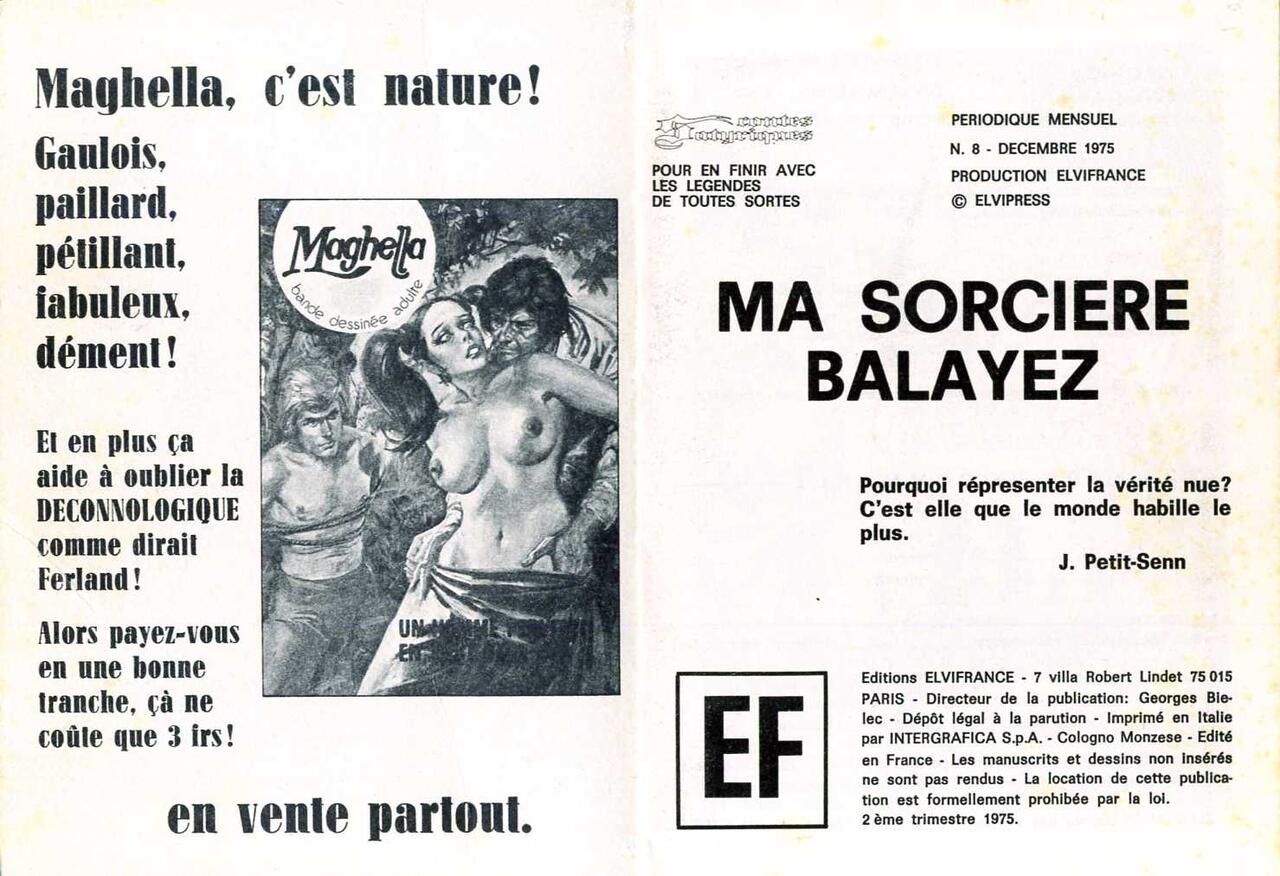 PFA - Contes satyriques 8 Ma sorcière Balayez numero d'image 1