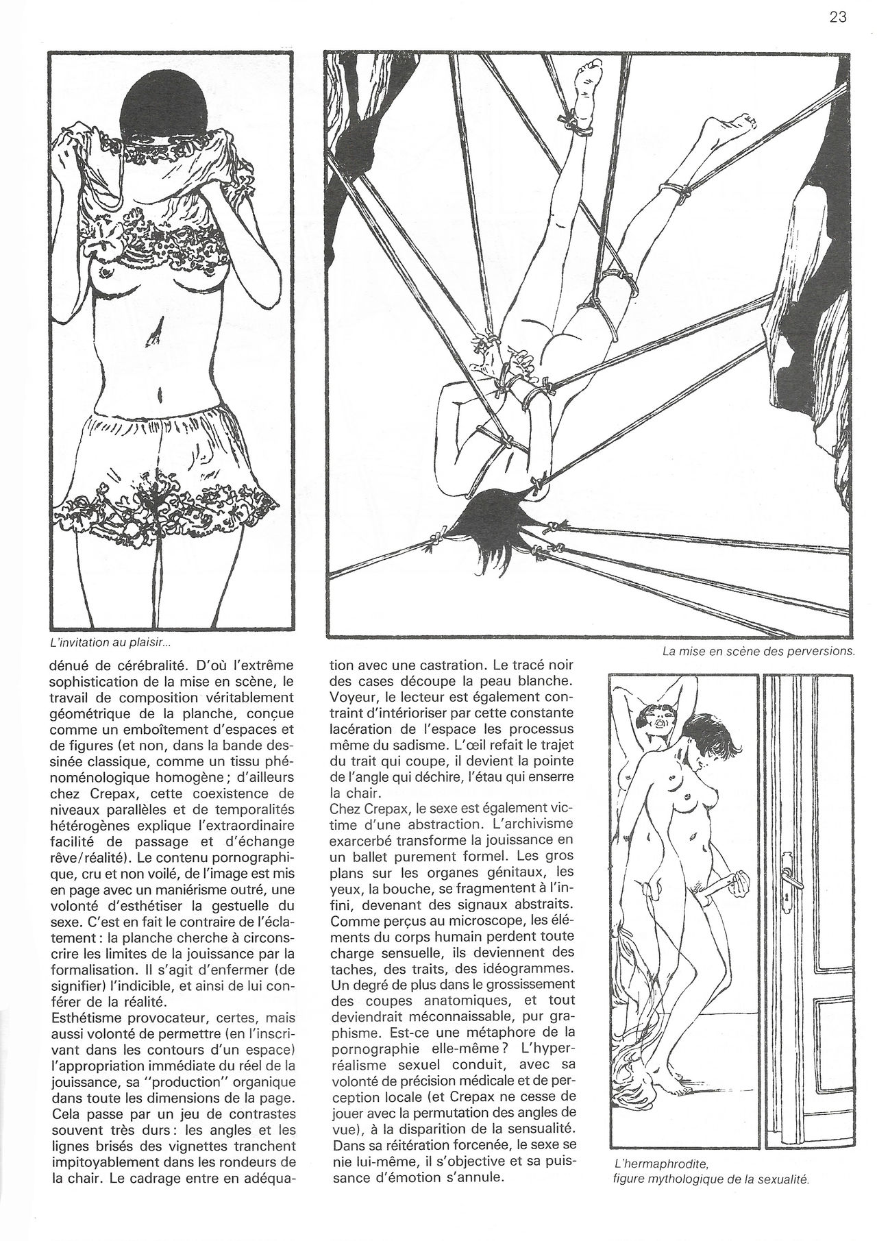 CREPAX - Les cahiers de la bande dessinée n°52 numero d'image 20