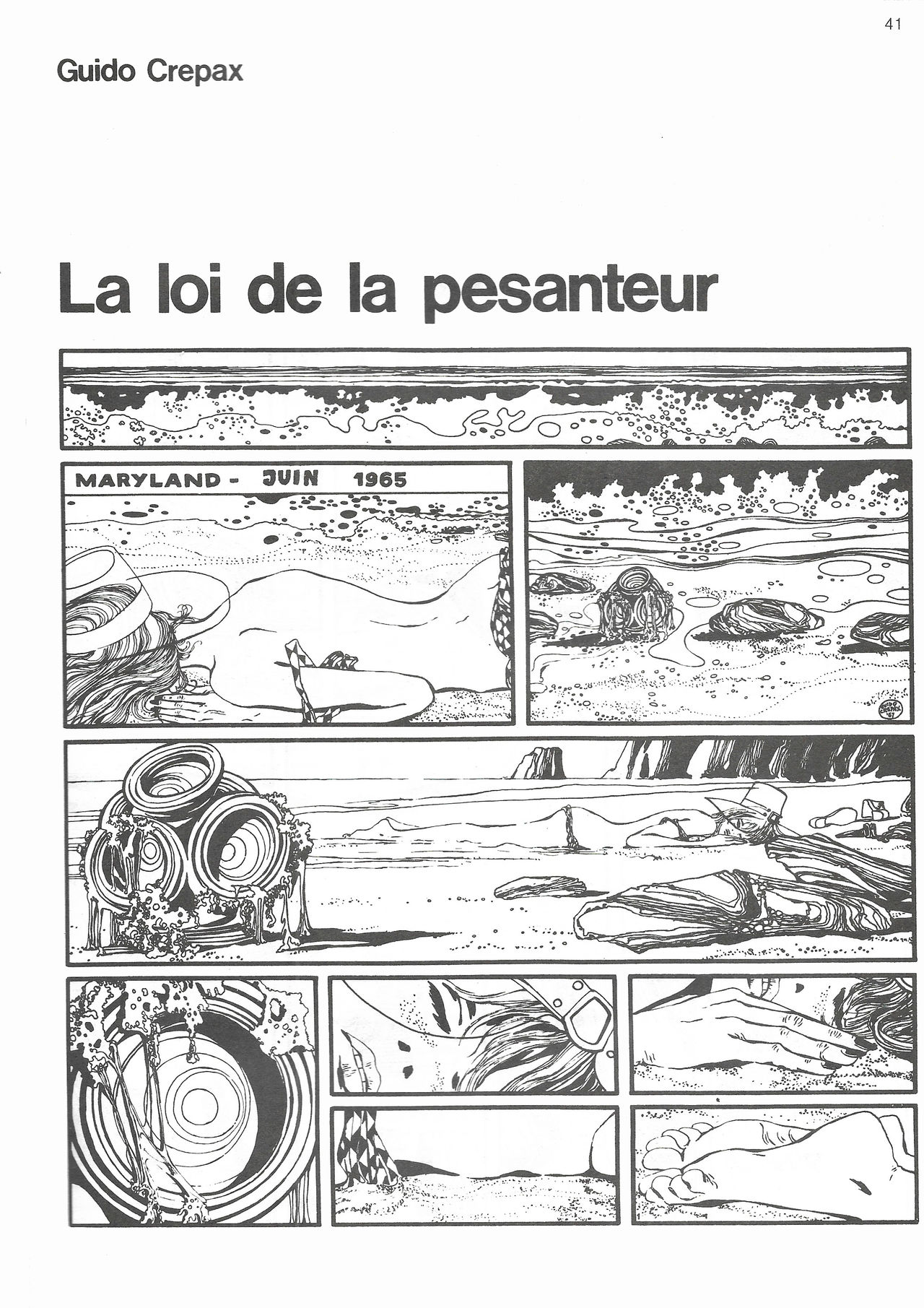 CREPAX - Les cahiers de la bande dessinée n°52 numero d'image 38