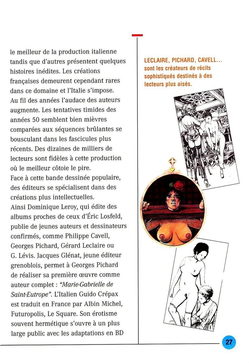 Encyclopedie de la Bande Dessinee Erotique numero d'image 24