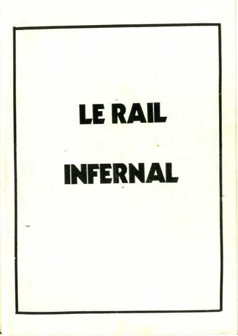 PFA - Ed Belle France Carré rouge 5 Le rail infernal numero d'image 2