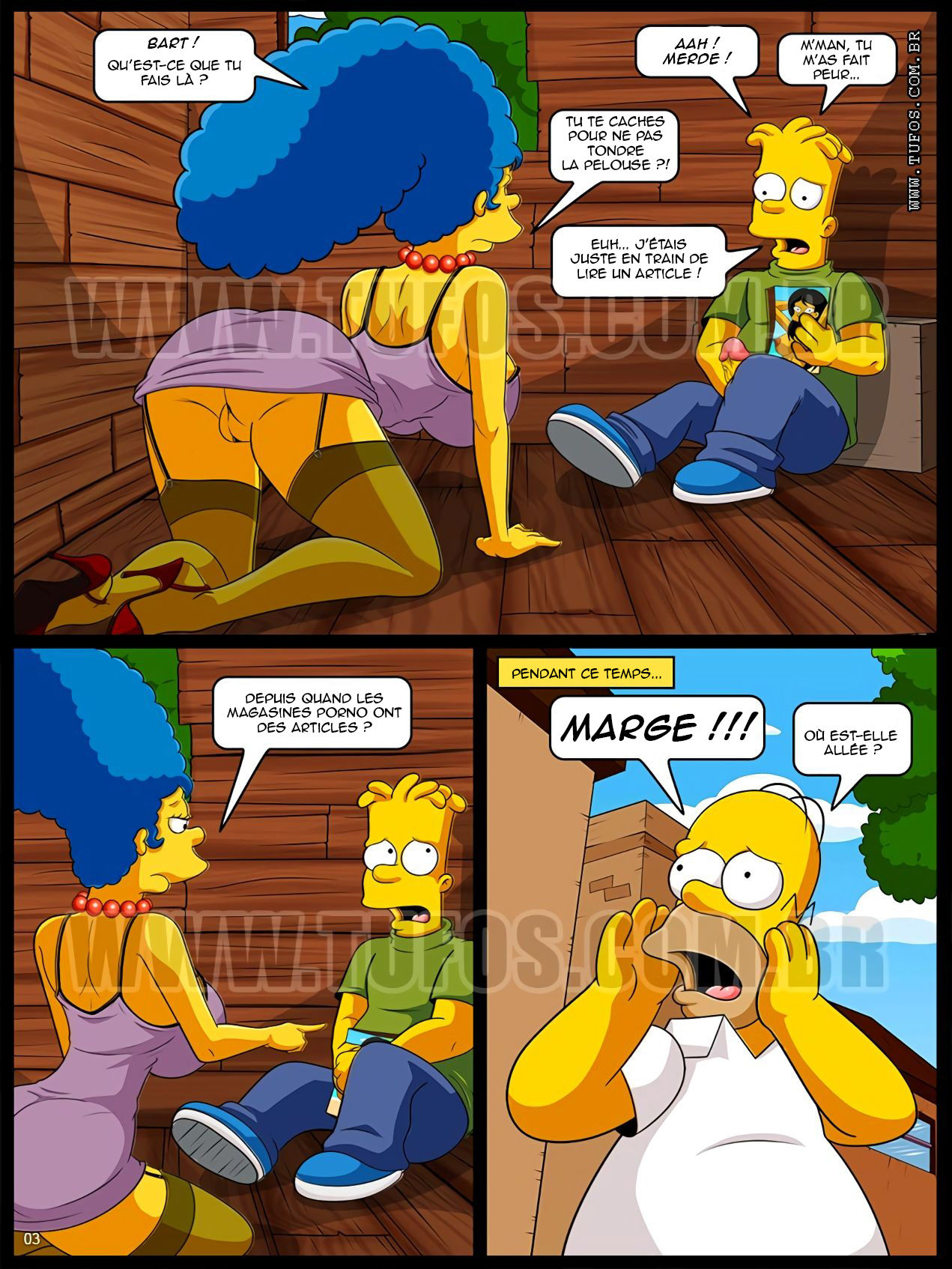 The Simpsons 12 - Grimpée dans la cabane - numero d'image 2