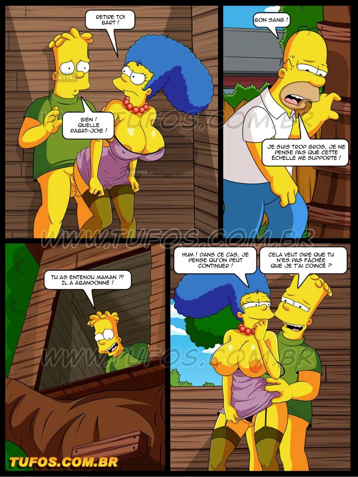 The Simpsons 12 - Grimpée dans la cabane - numero d'image 8