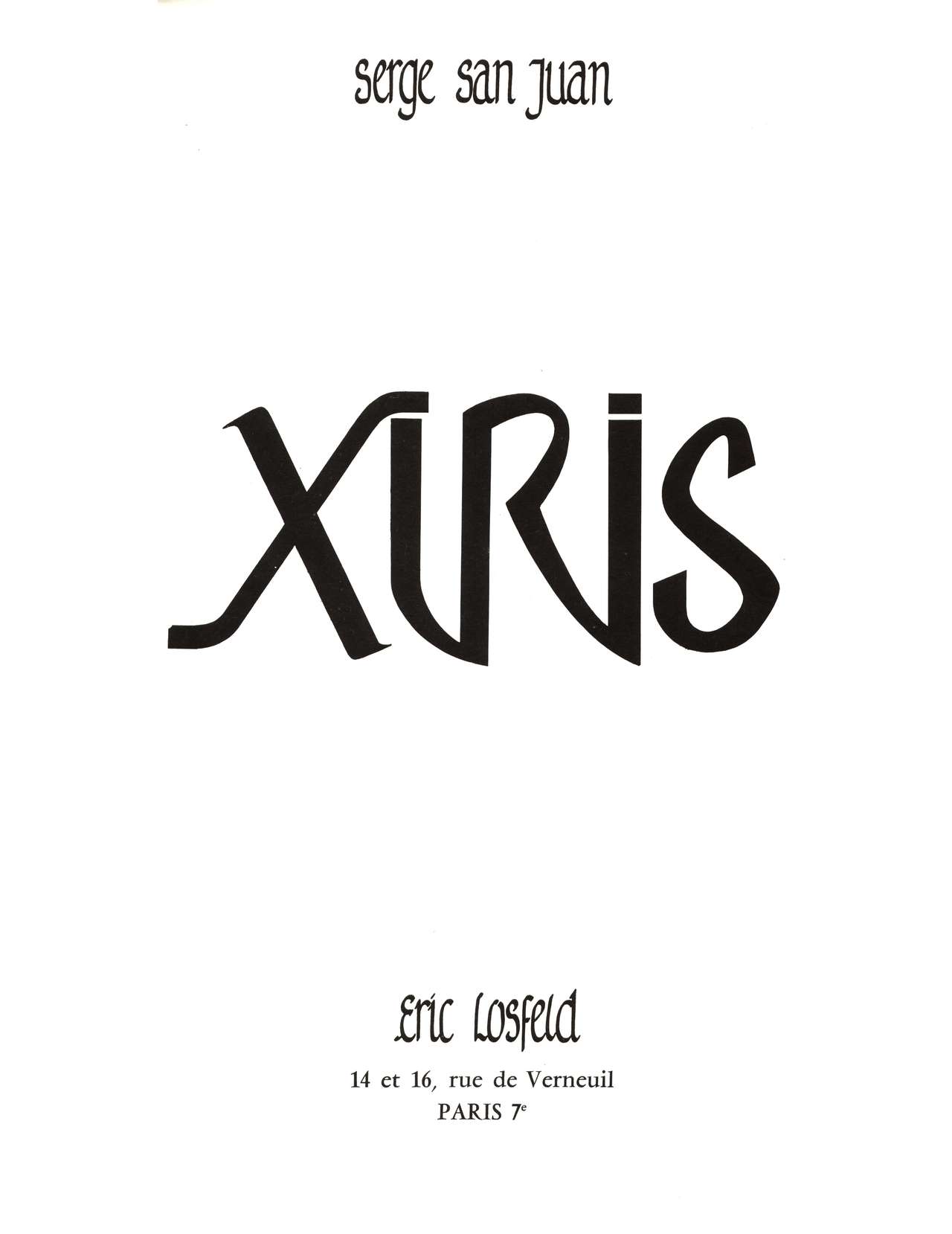 Xiris numero d'image 1