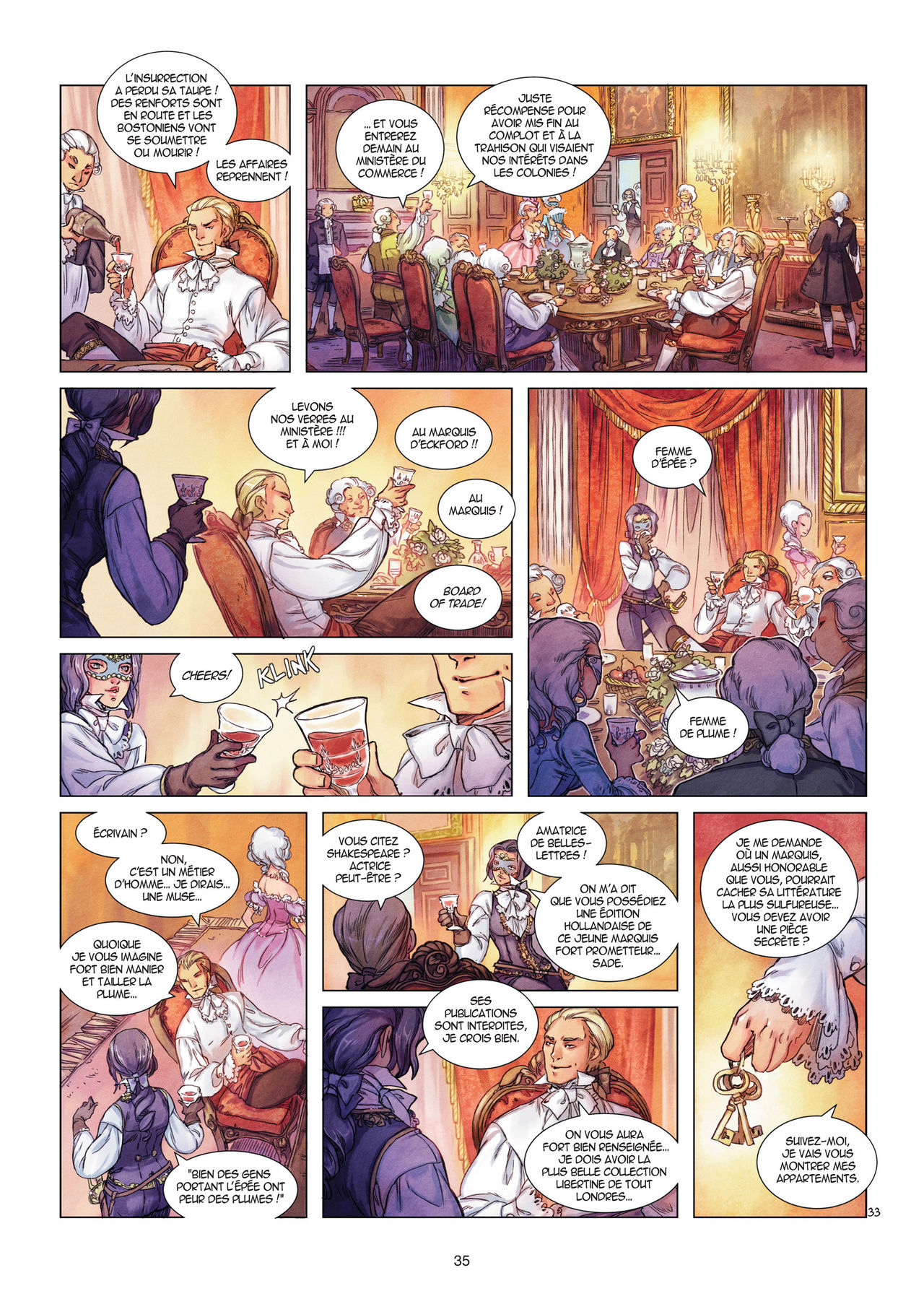 Lady Liberty Tome 1 - Le secret du roi numero d'image 35