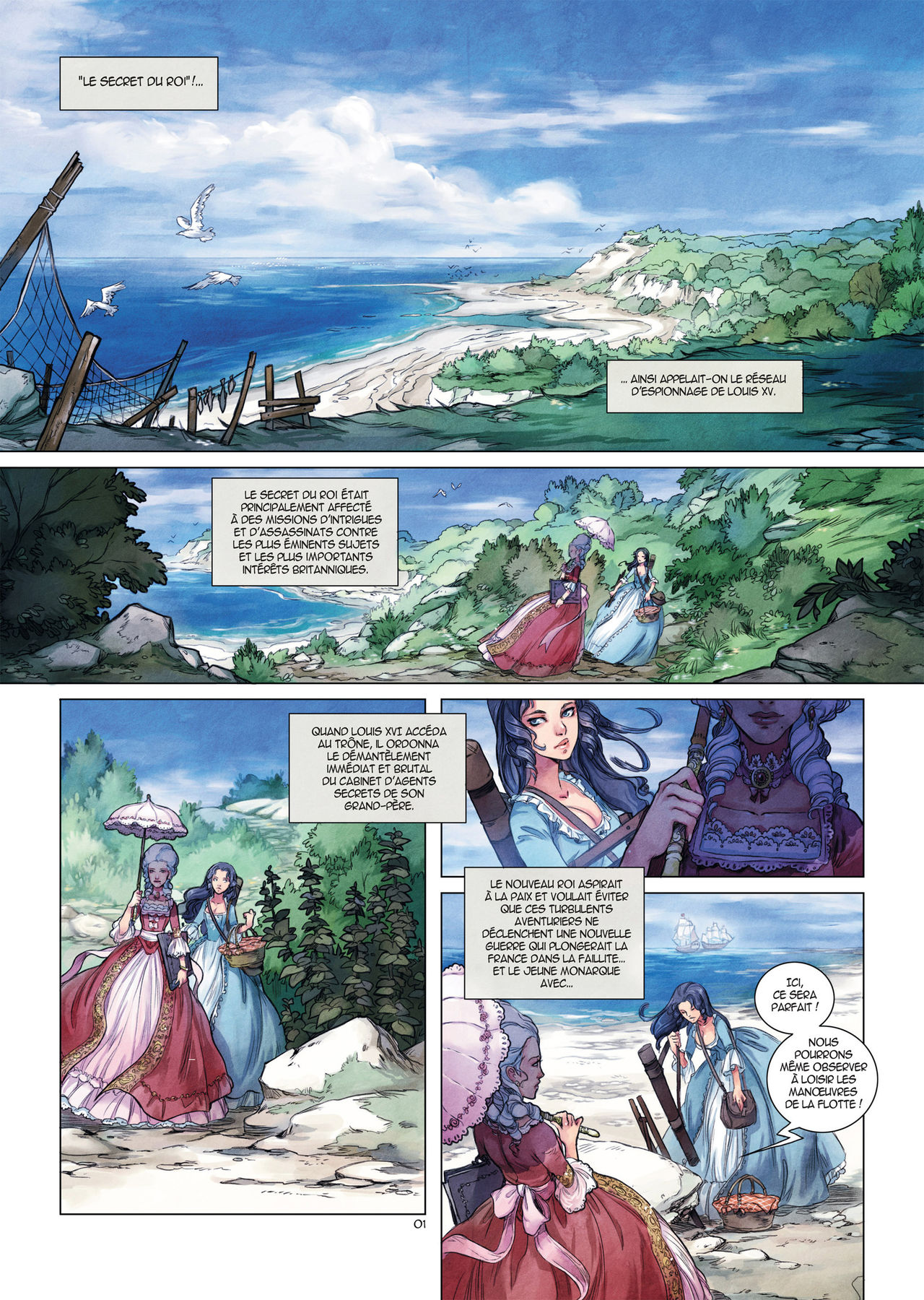 Lady Liberty Tome 1 - Le secret du roi numero d'image 3