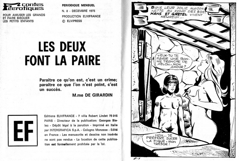 Elvifrance - Contes feerotiques - 008 - Les deux font la paire numero d'image 1