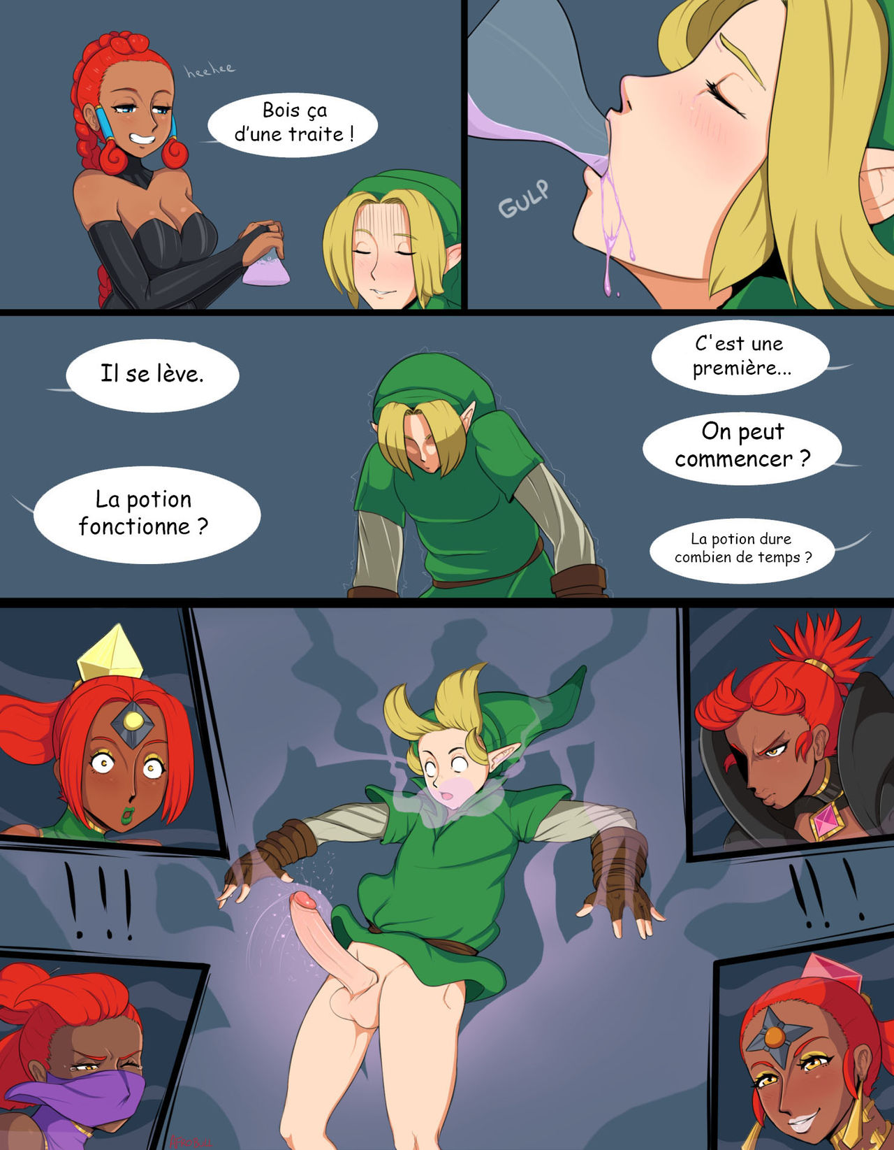 Afrobull Zelda Alternate Destinies chapitre 4 numero d'image 21