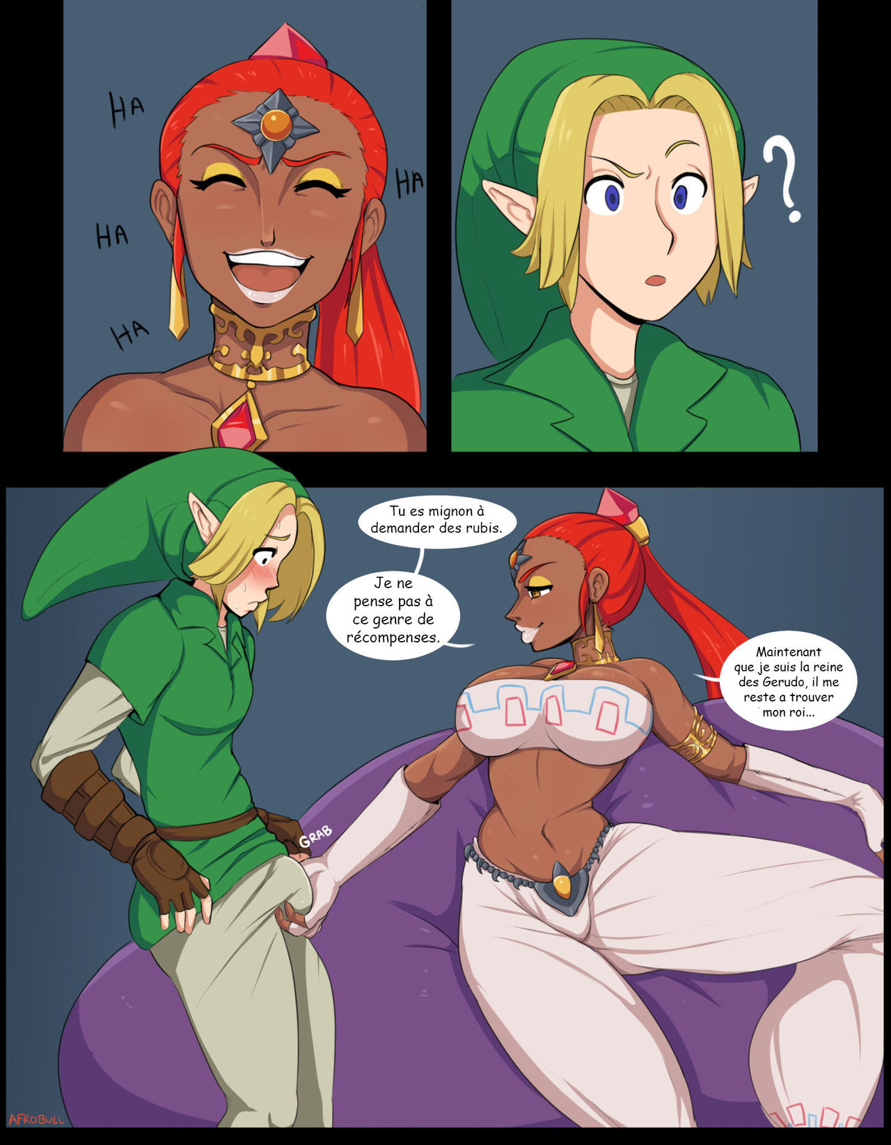 Afrobull Zelda Alternate Destinies chapitre 4 numero d'image 4