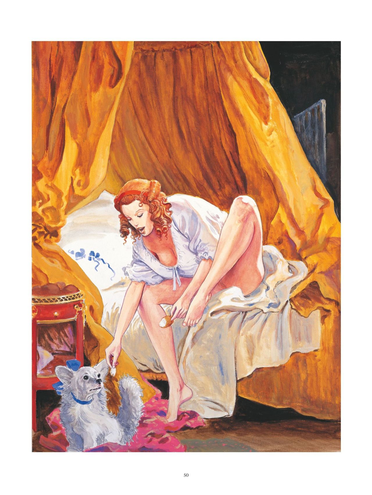 Manara - Peintre et modèle numero d'image 42