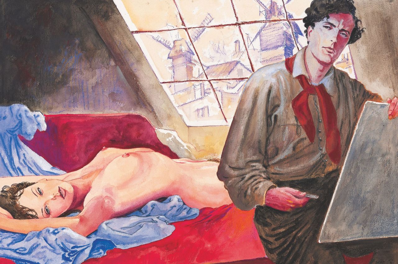 Manara - Peintre et modèle numero d'image 75