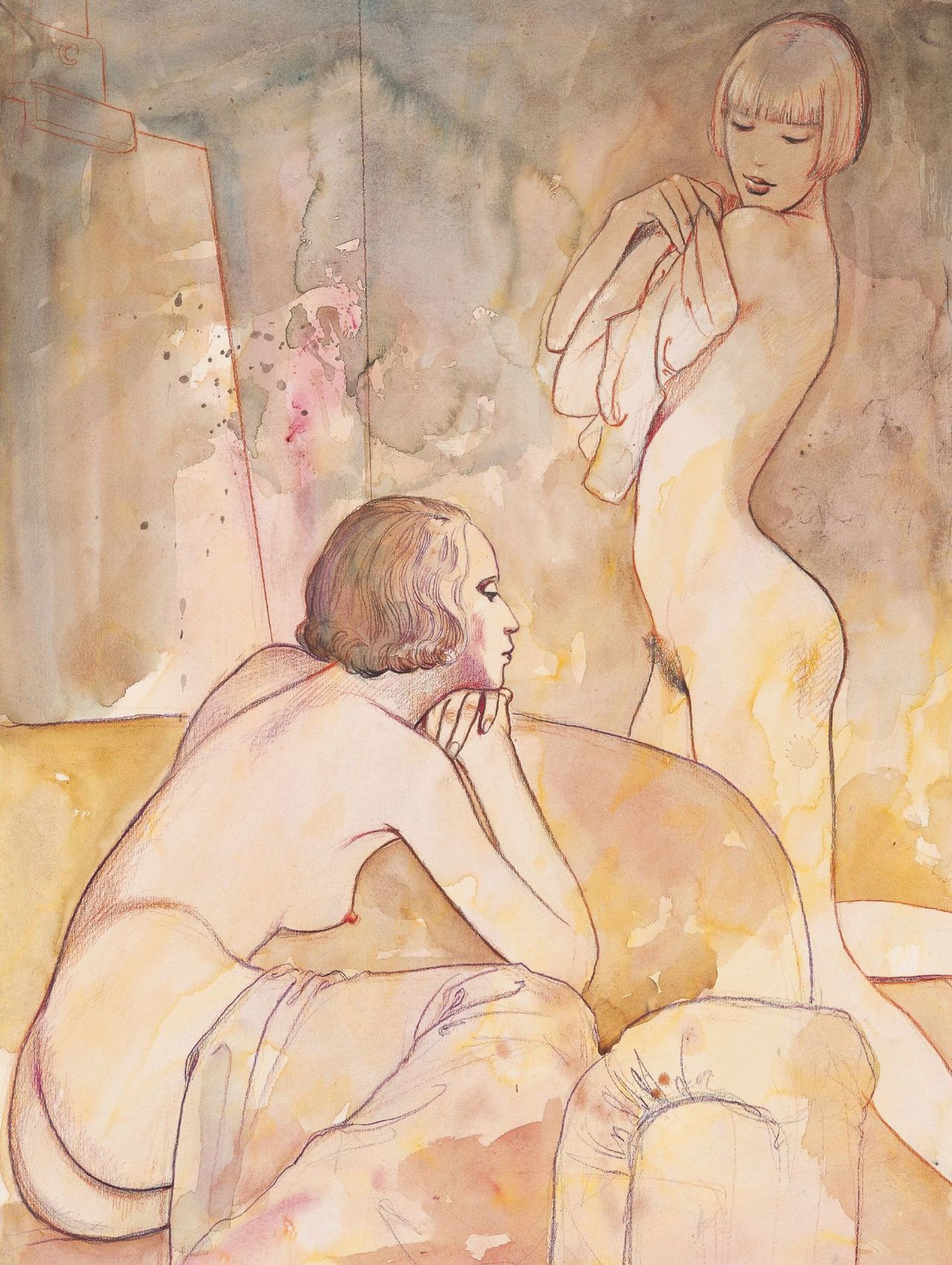 Manara - Peintre et modèle numero d'image 79