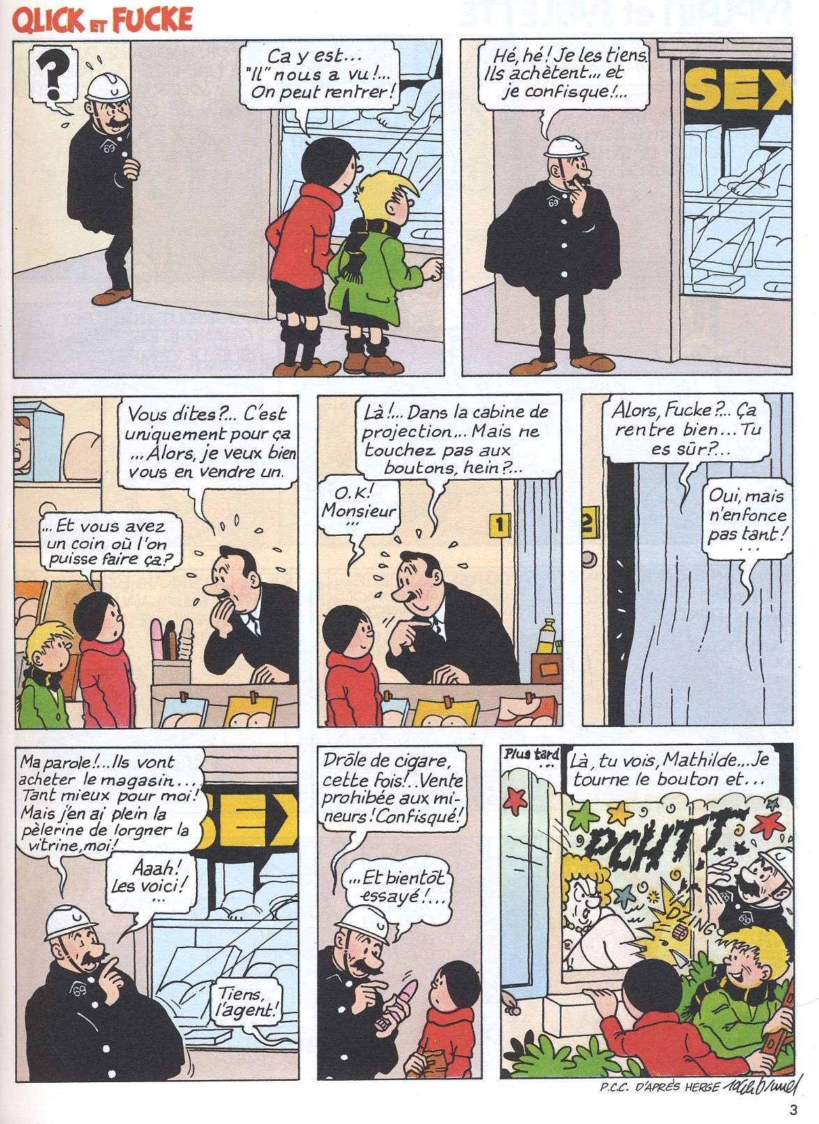 Pastiches 3 - école franco-belge numero d'image 4