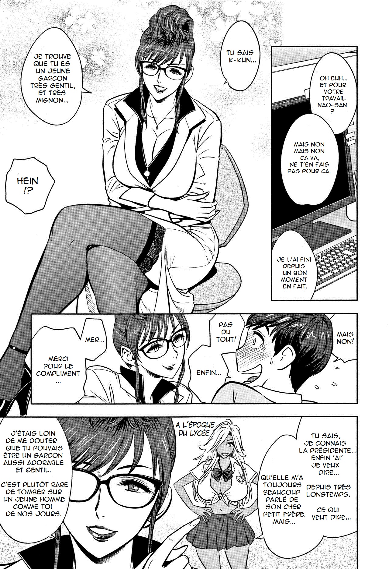 Gal Ane Shachou to Harem Office ~SEX wa Gyoumu ni Fukumimasu ka?~ Ch.1-4 numero d'image 38