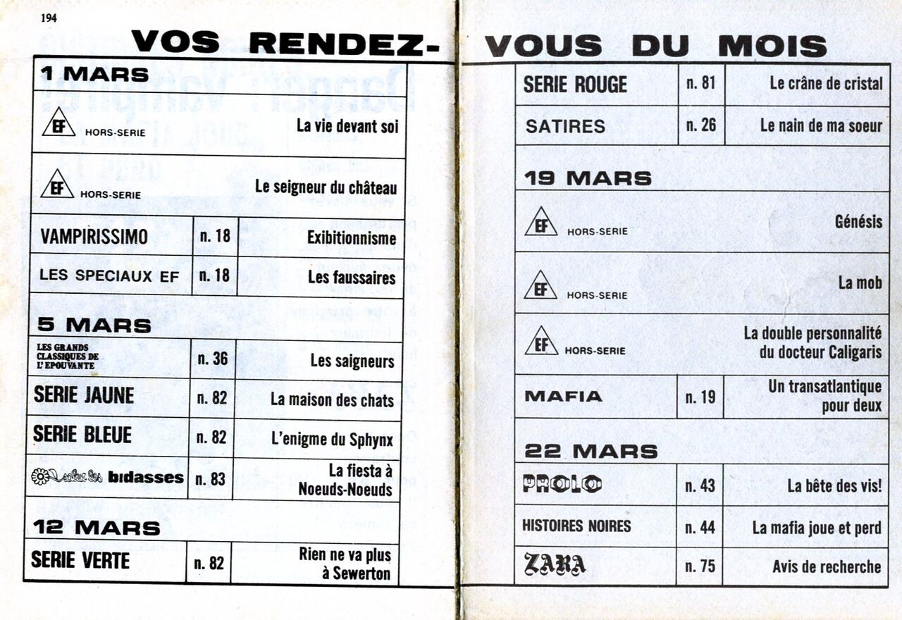 PFA - Elvifrance - Satires 26 Le nain de ma sœur - B : La tête à lenvers numero d'image 95