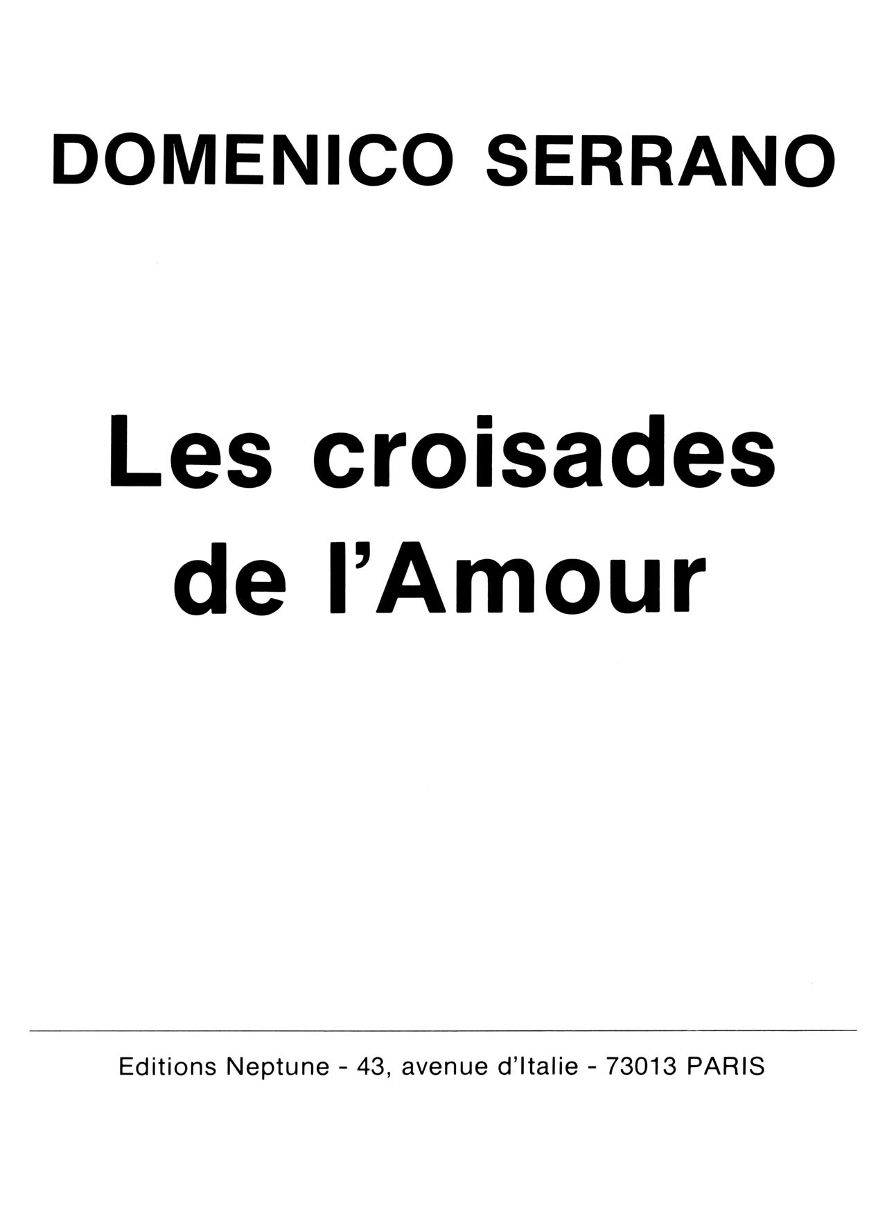 Les croisades de lAmour numero d'image 1