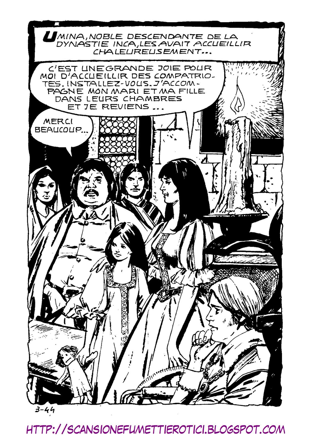 Incube N. 03  Le Secret Des Incas - French Adult Comics Vintage numero d'image 45