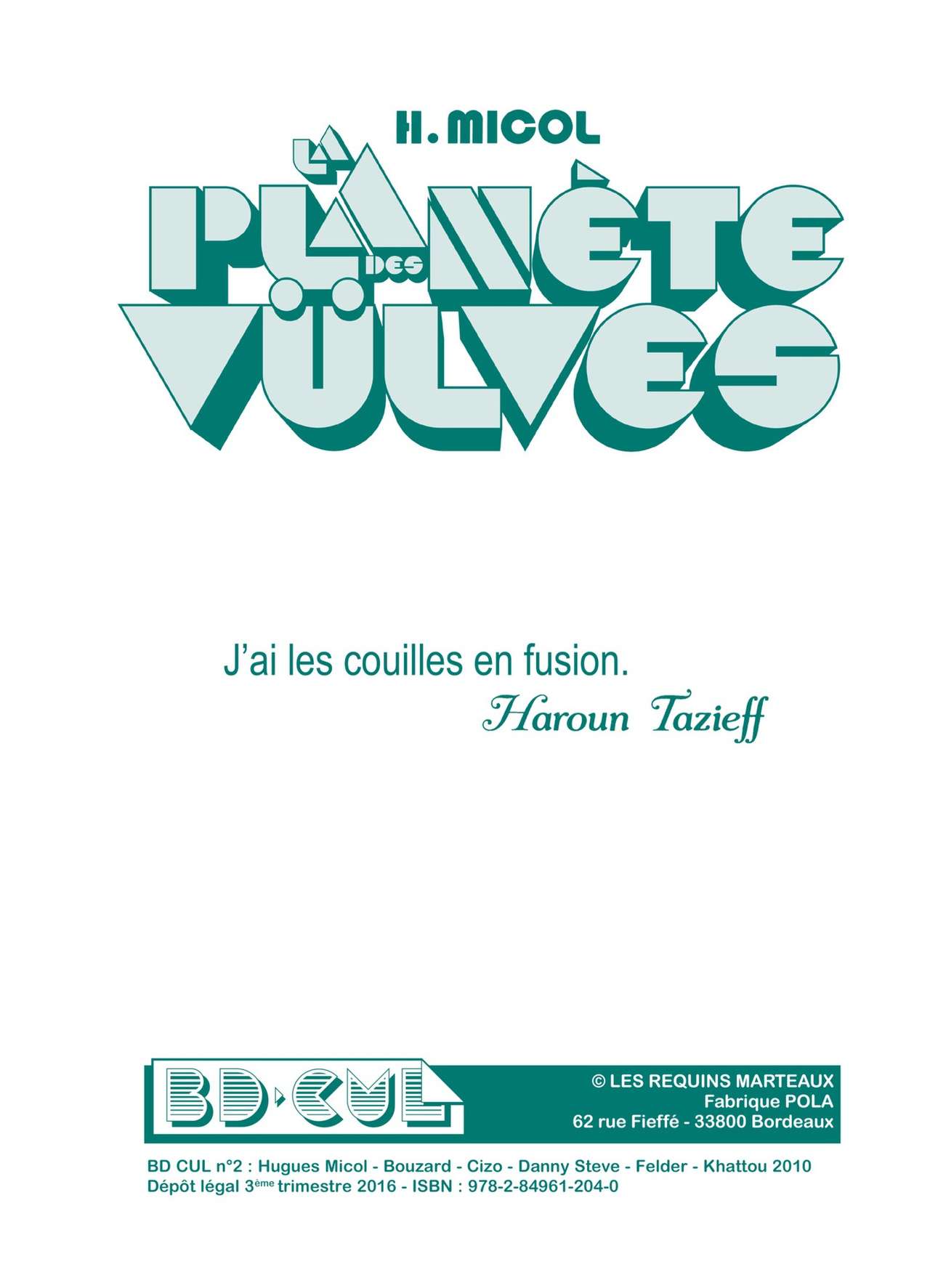 La planète des Vülves numero d'image 2