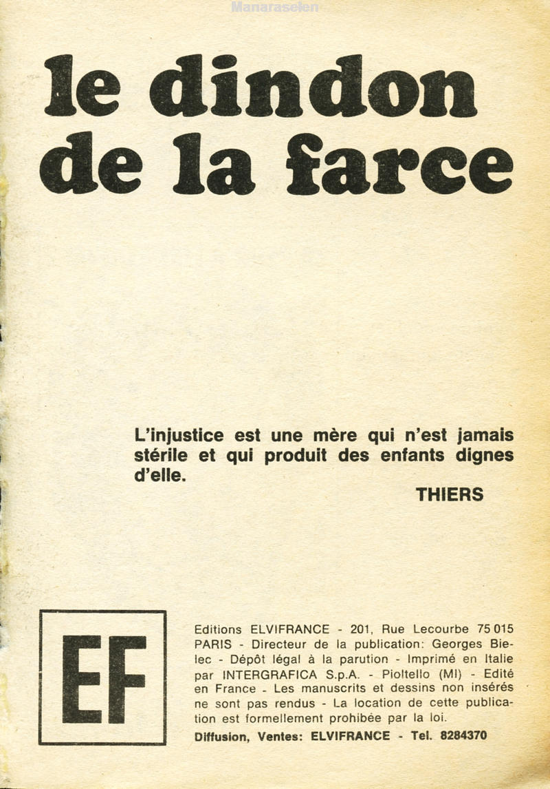 Elvifrance - Hors série noire - 033 - Le dindon de la farce numero d'image 2