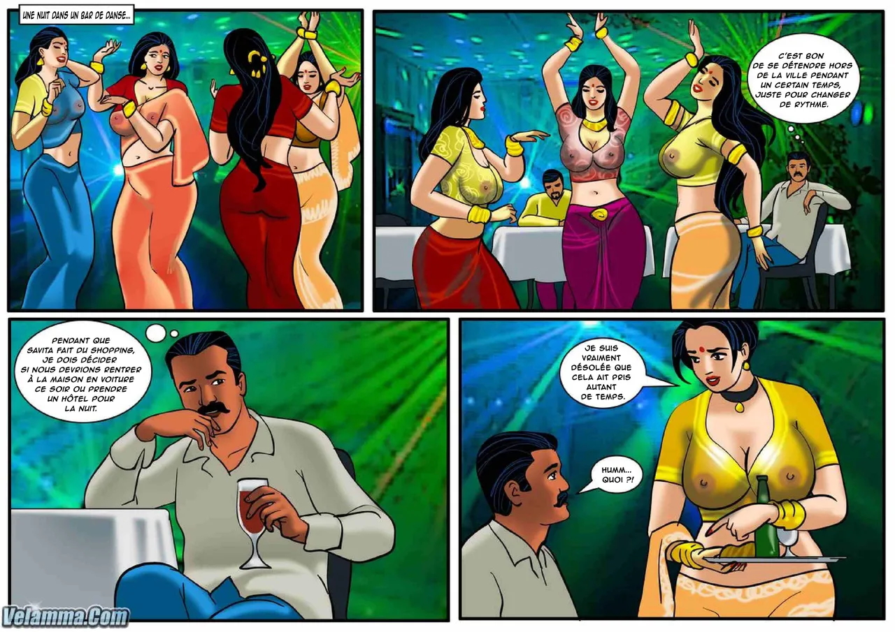 Velamma - 036- Savita Bhabhi et Velamma dans le meme Comic numero d'image 1