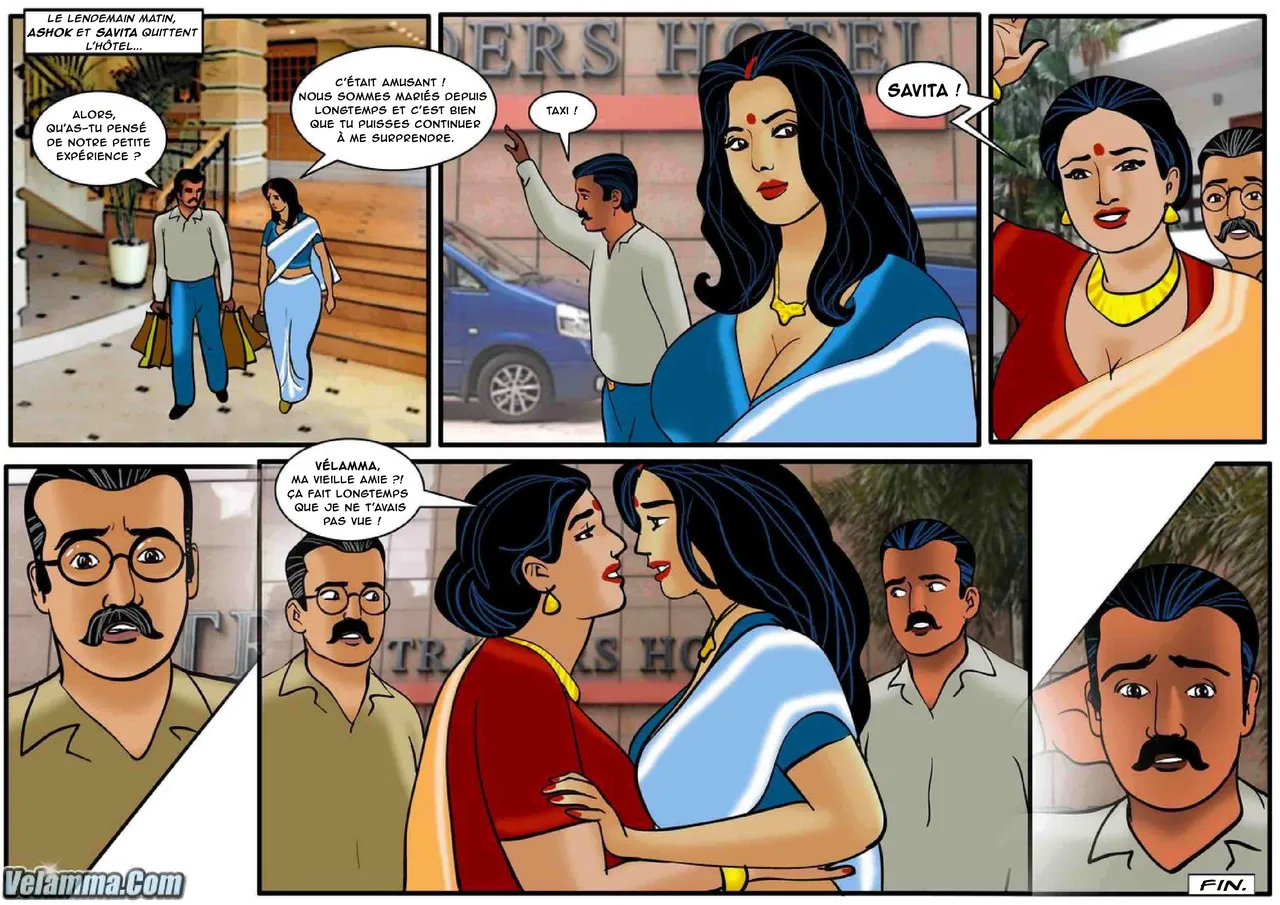 Velamma - 036- Savita Bhabhi et Velamma dans le meme Comic numero d'image 30