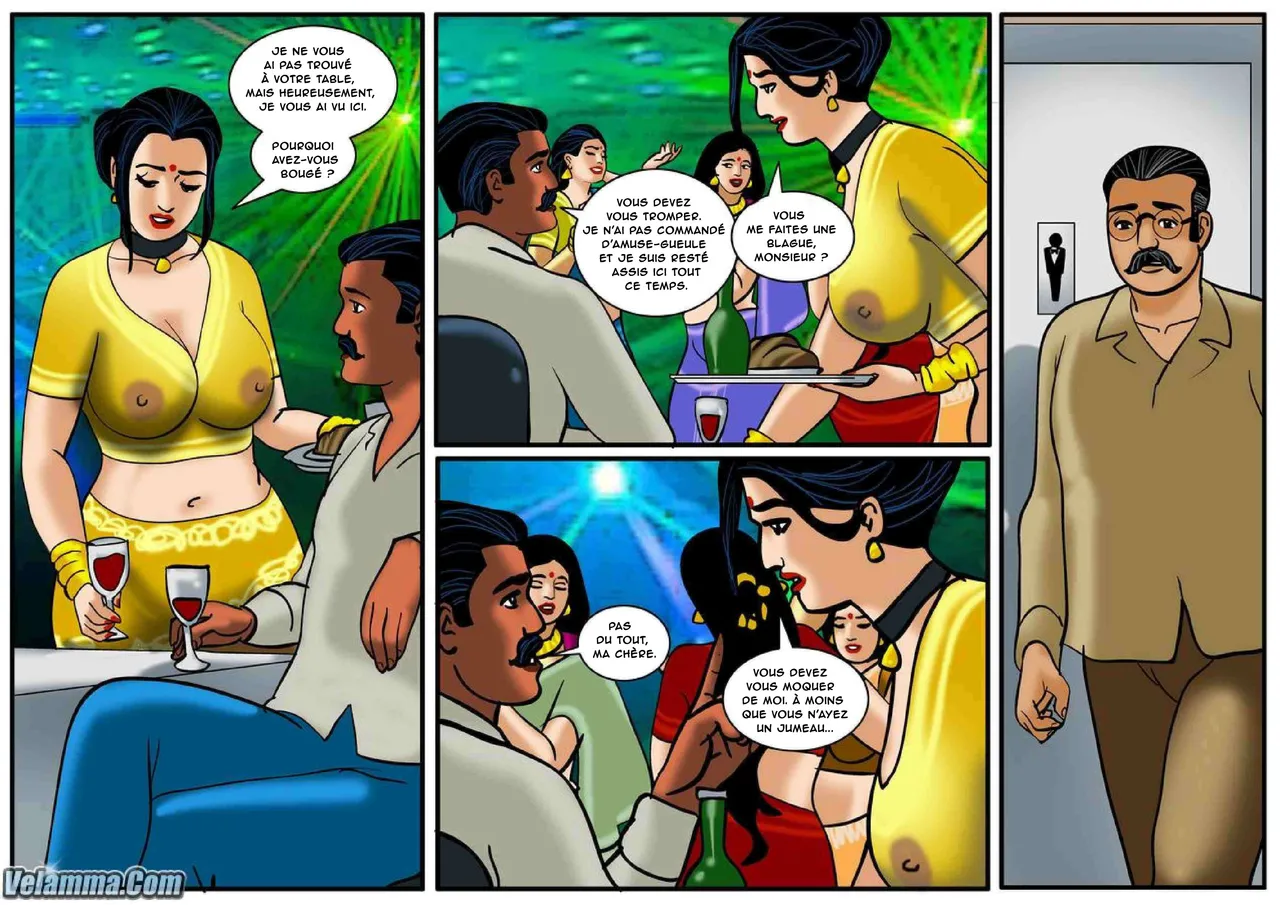 Velamma - 036- Savita Bhabhi et Velamma dans le meme Comic numero d'image 2