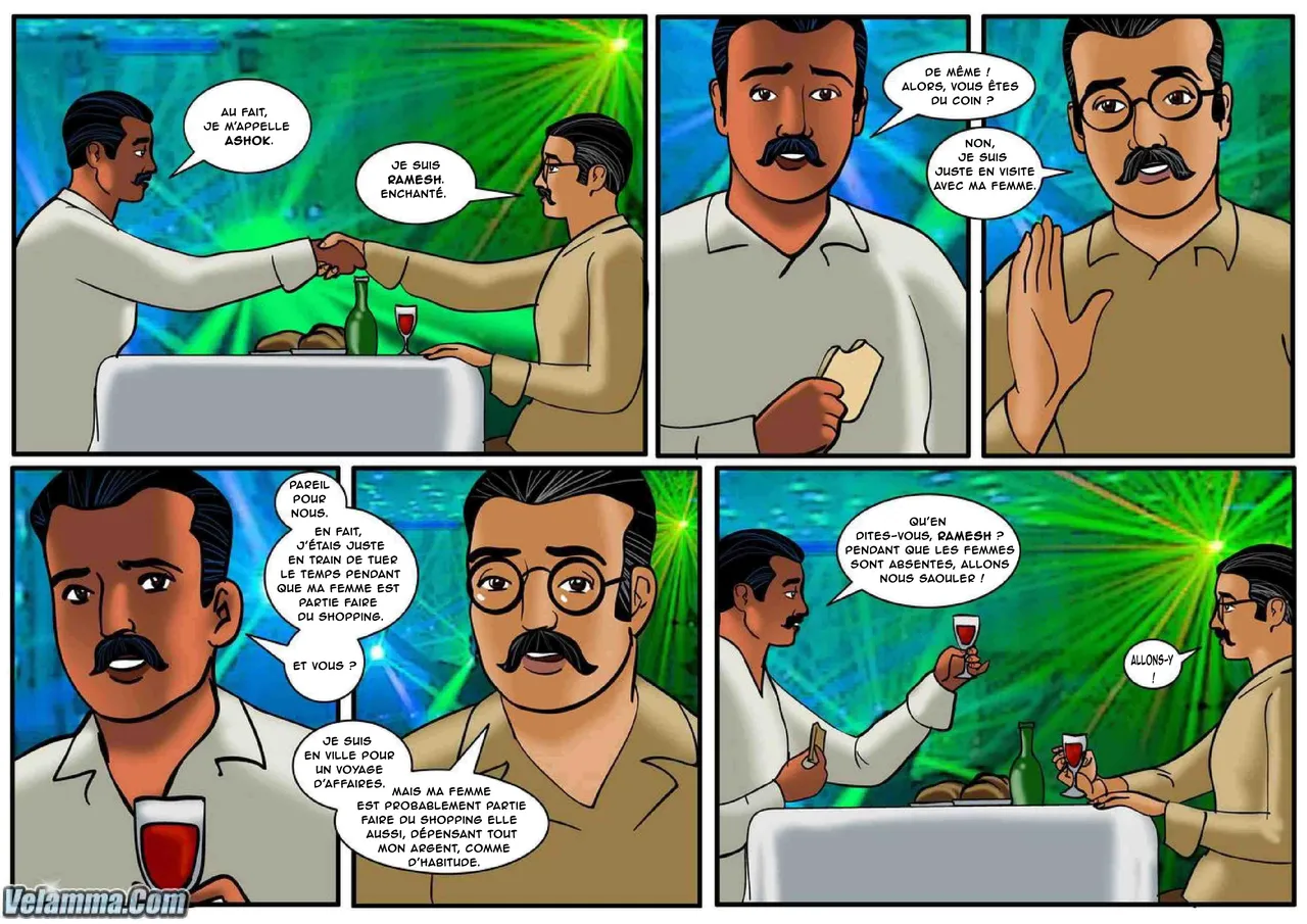 Velamma - 036- Savita Bhabhi et Velamma dans le meme Comic numero d'image 4