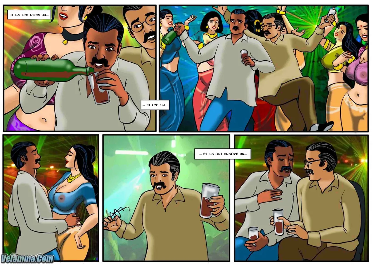 Velamma - 036- Savita Bhabhi et Velamma dans le meme Comic numero d'image 5