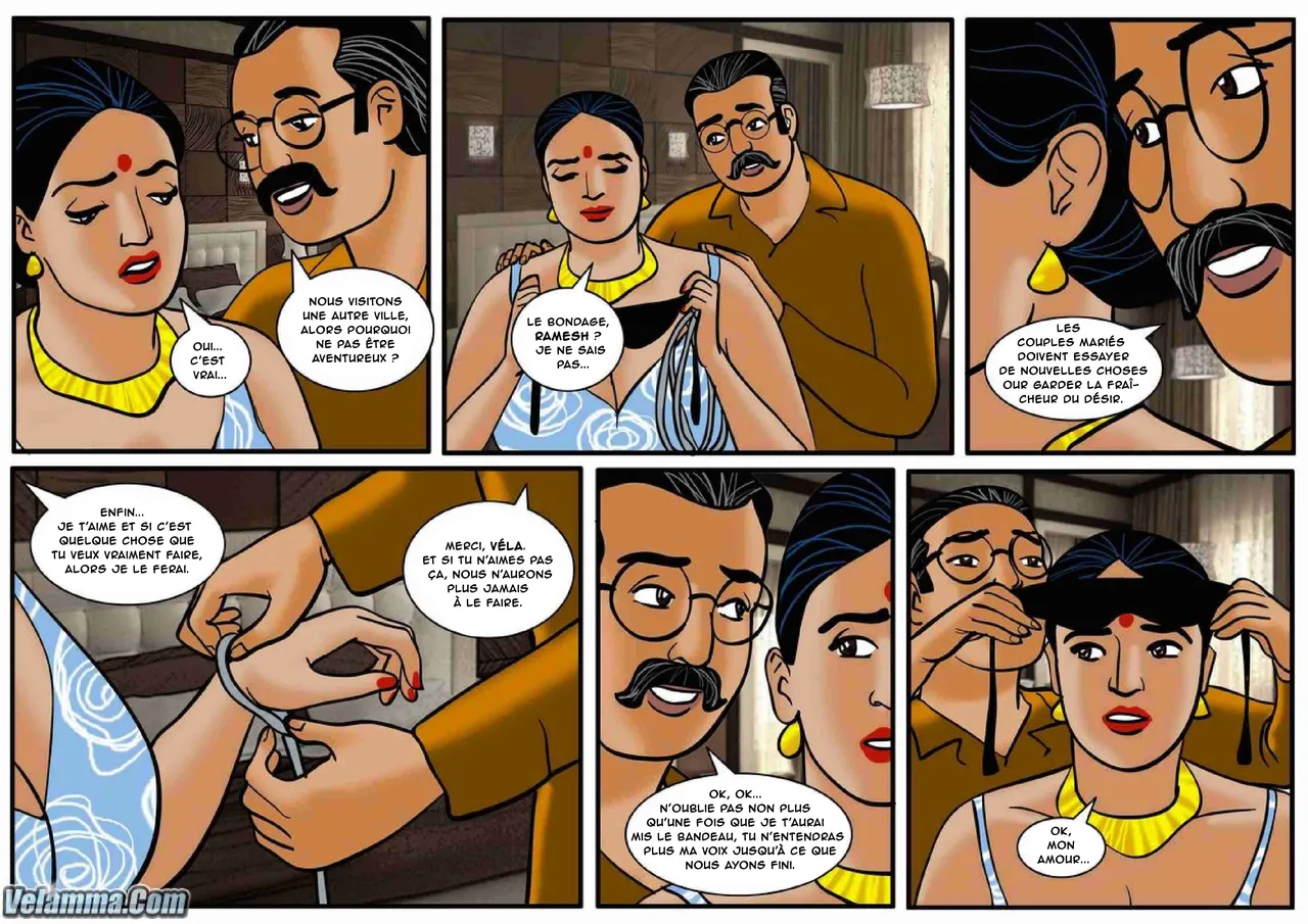 Velamma - 036- Savita Bhabhi et Velamma dans le meme Comic numero d'image 13