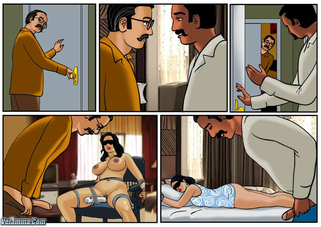Velamma - 036- Savita Bhabhi et Velamma dans le meme Comic numero d'image 14