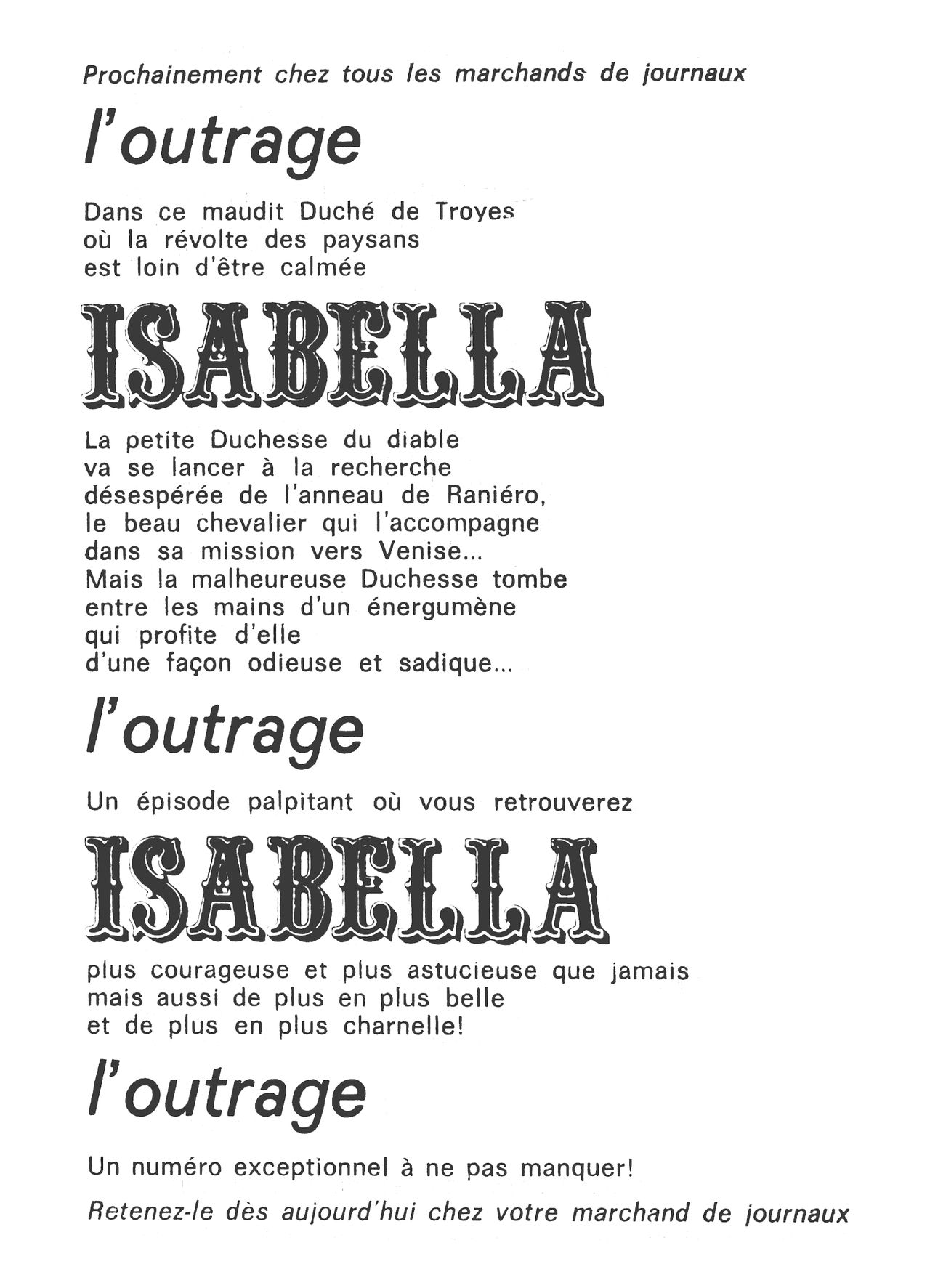 Isabella T037 - Dans la Gueule du Loup numero d'image 122