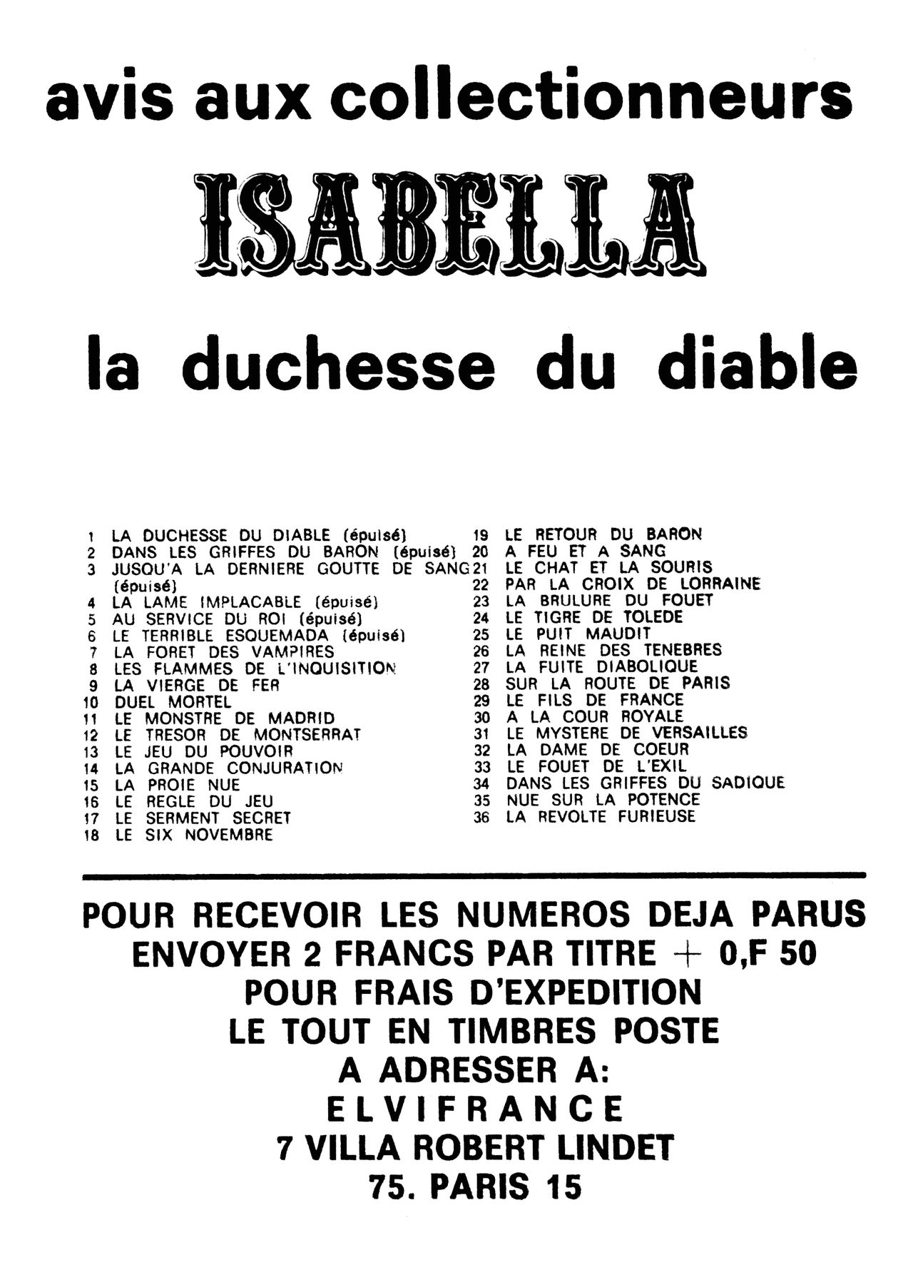 Isabella T037 - Dans la Gueule du Loup numero d'image 3