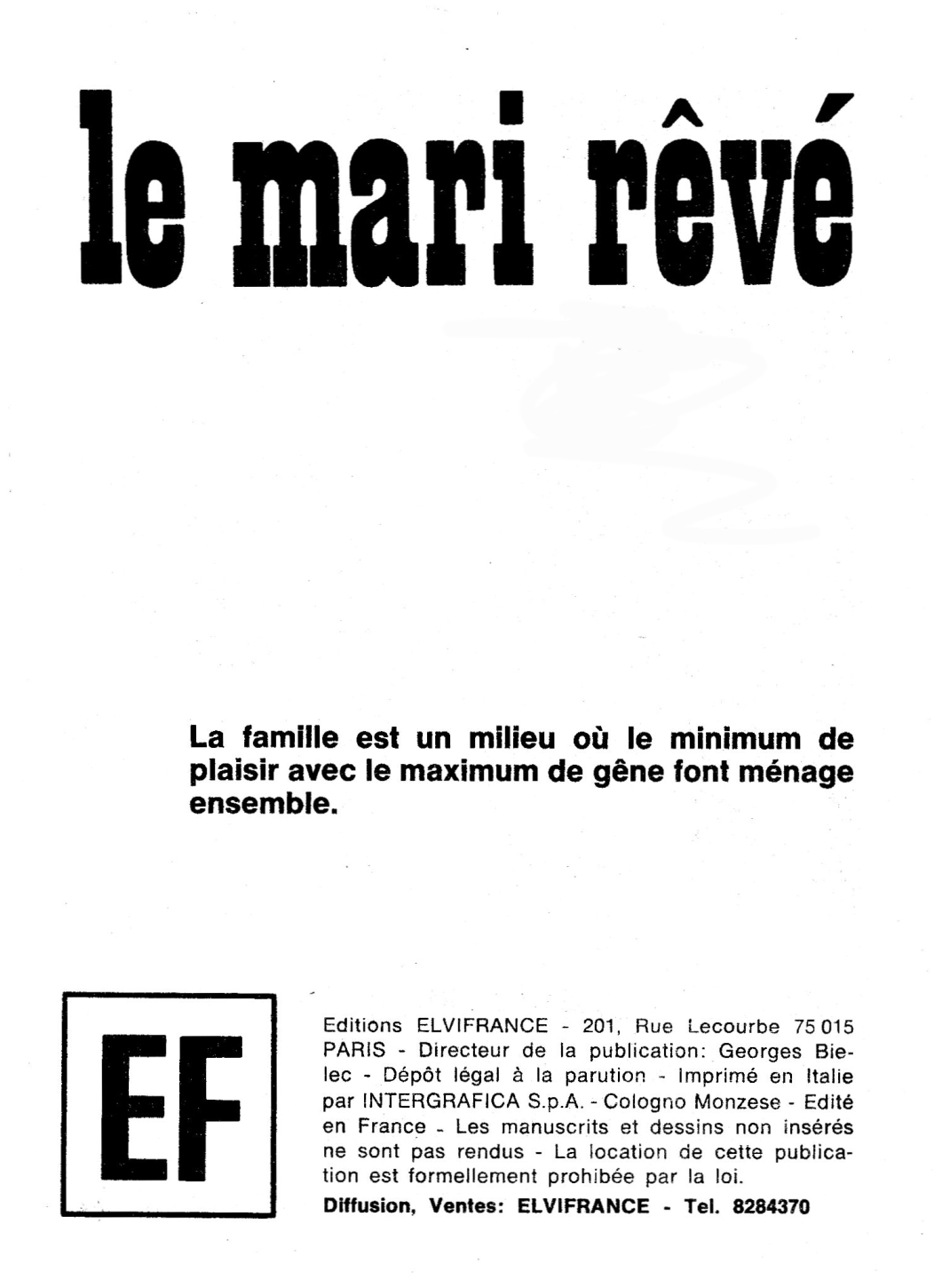 Elvifrance - Hors série rouge - 015 - Le mari rêvé numero d'image 3